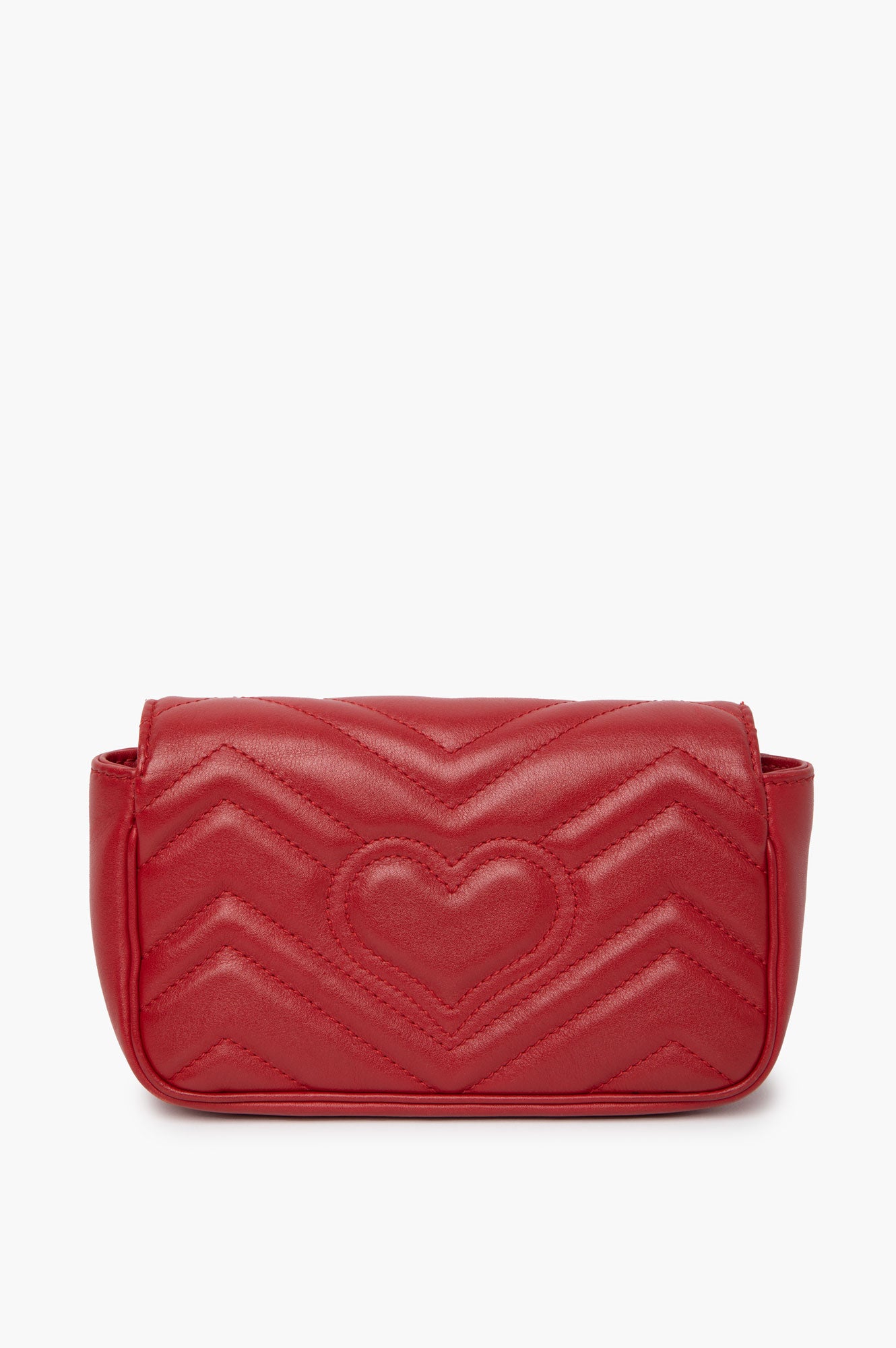Gucci Red Super Mini Marmont Bag