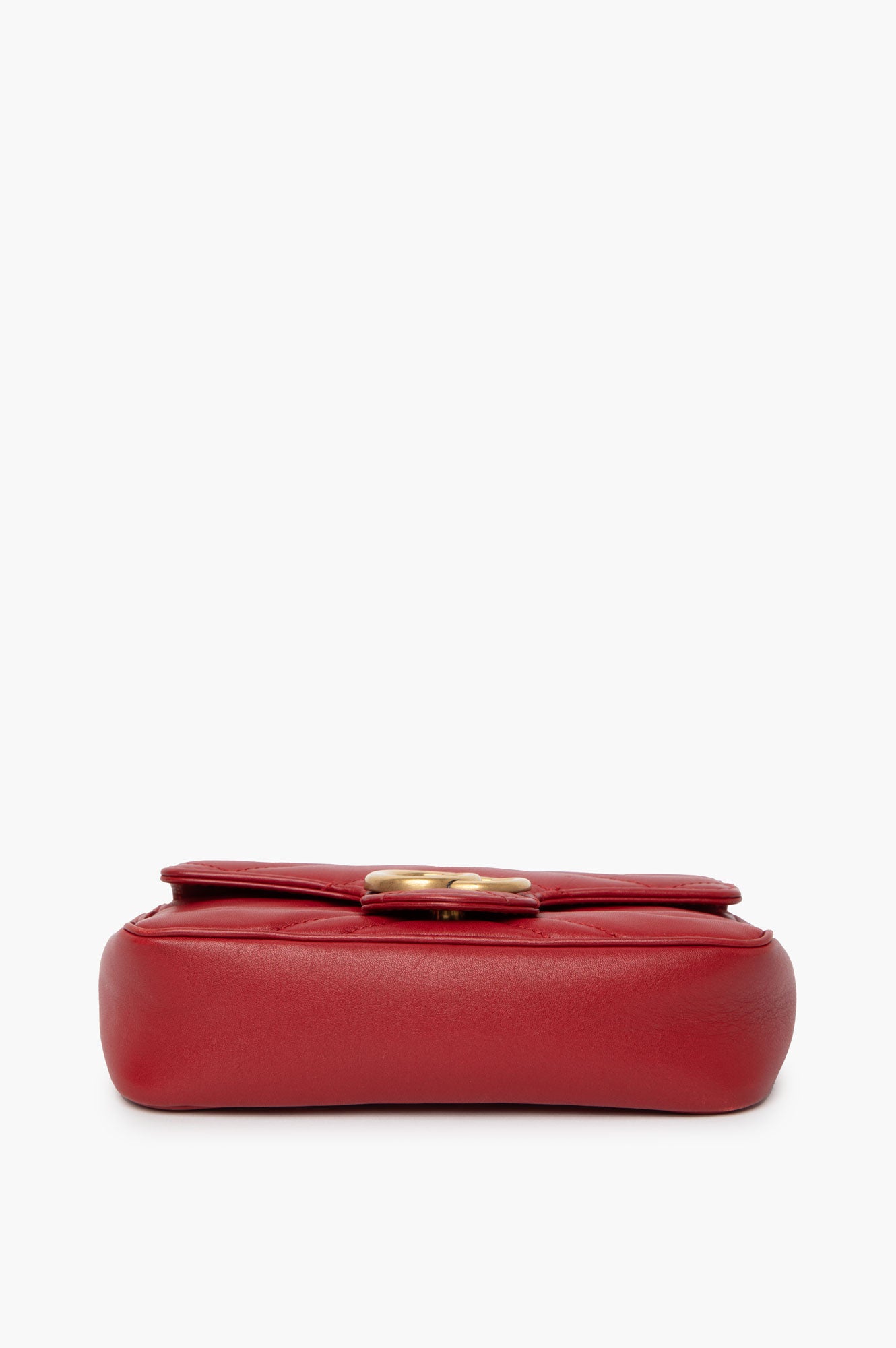 Gucci Red Super Mini Marmont Bag