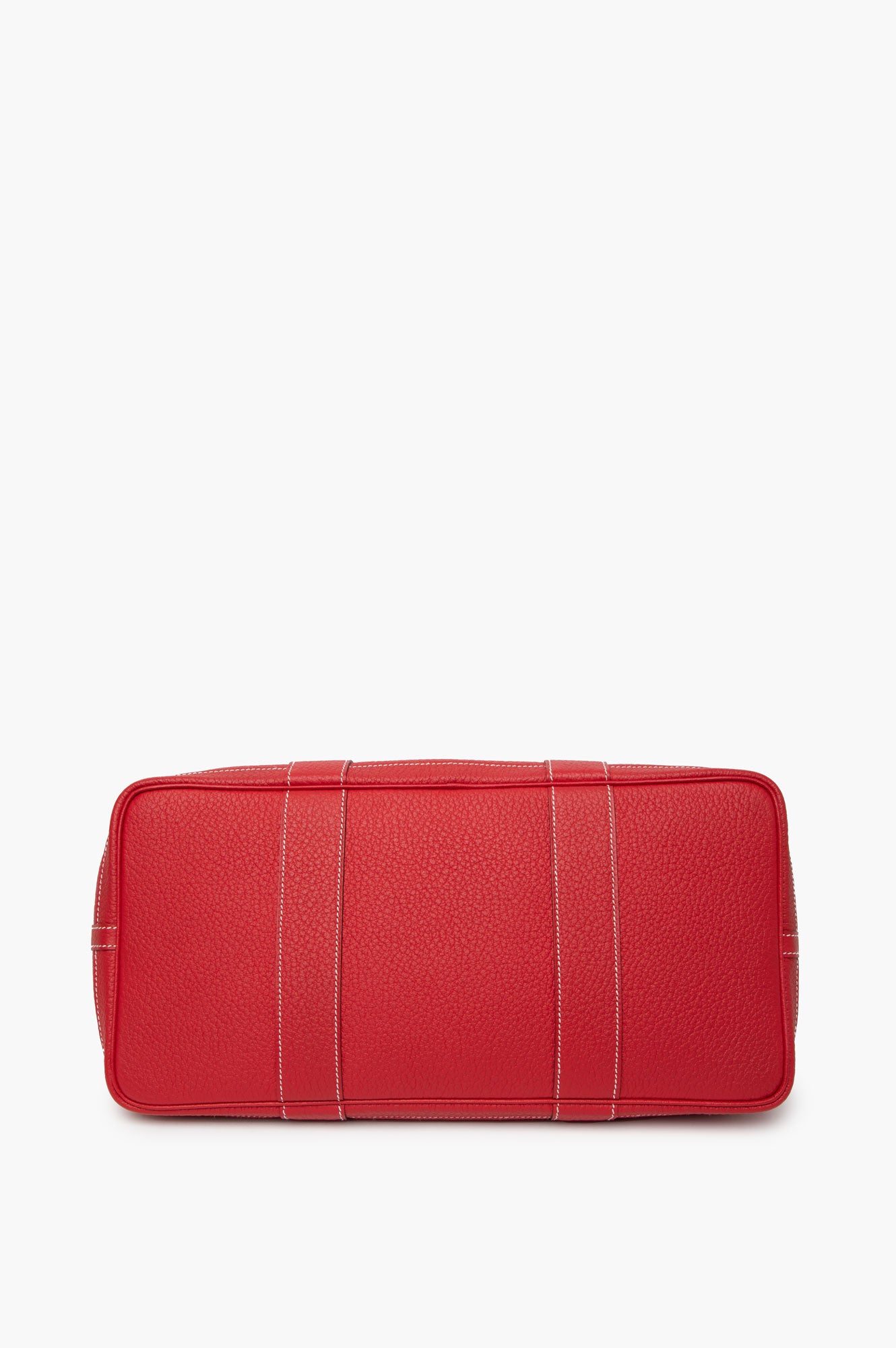 Hermes Red Garden Party 36 Bag