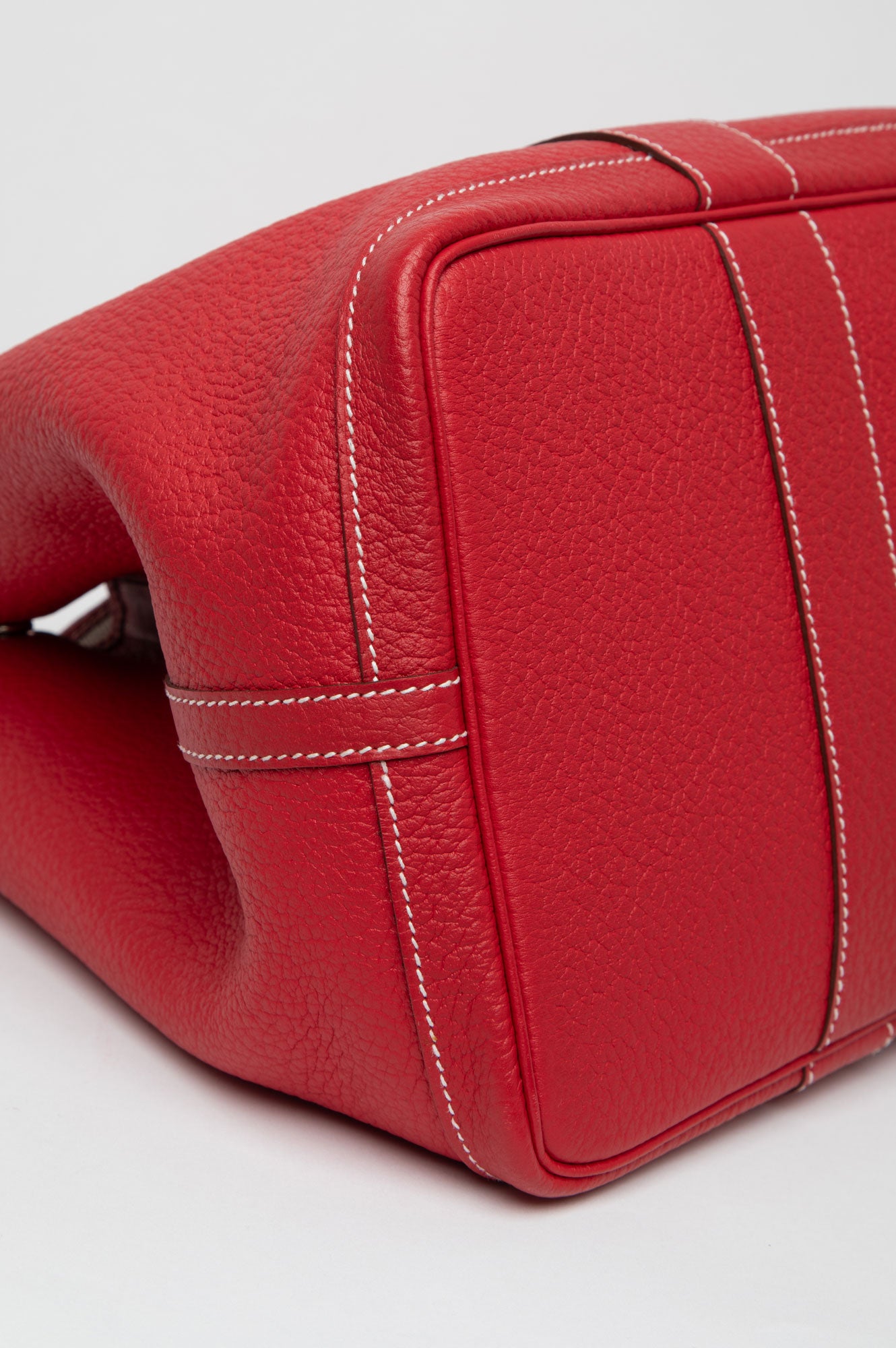 Hermes Red Garden Party 36 Bag