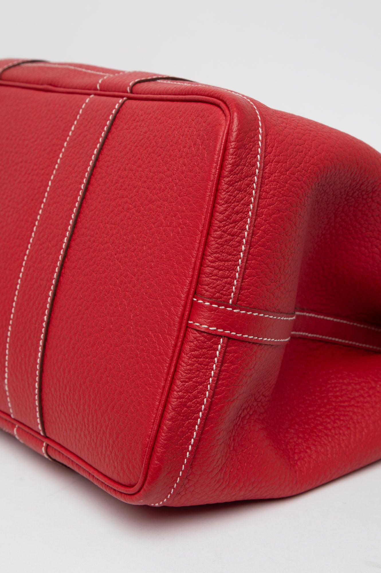 Hermes Red Garden Party 36 Bag