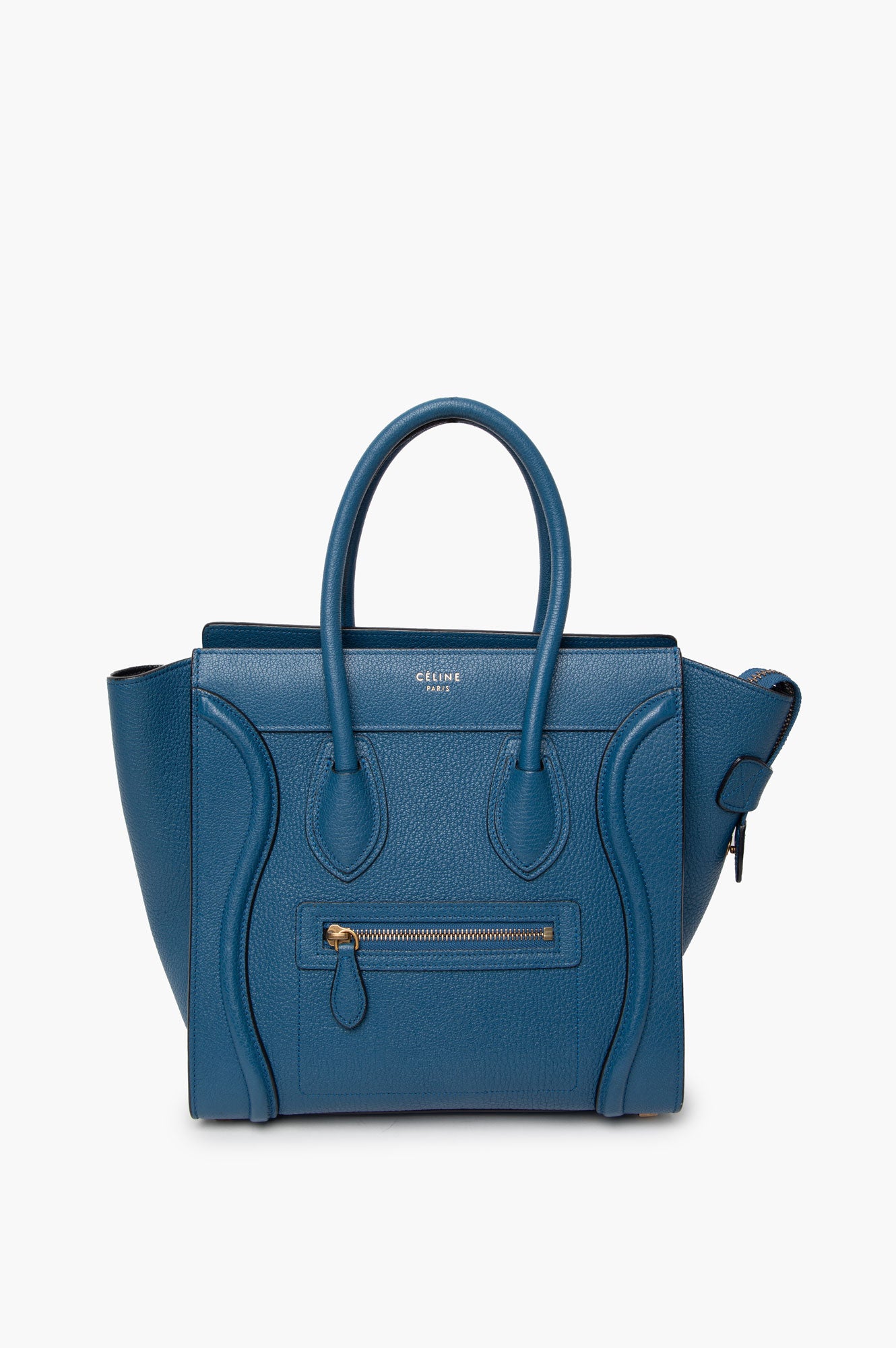 Celine Blue Large Luggage Bag