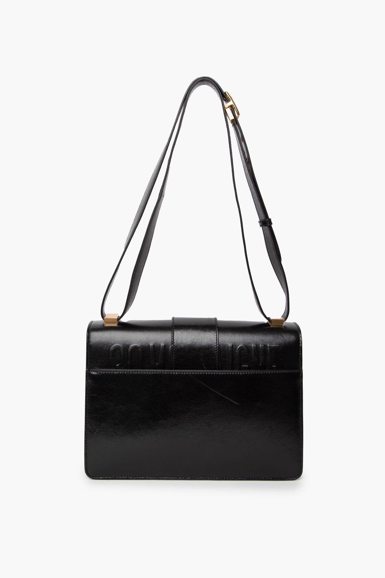 Christian Dior Black Box Calfskin 30 Montaigne Bag