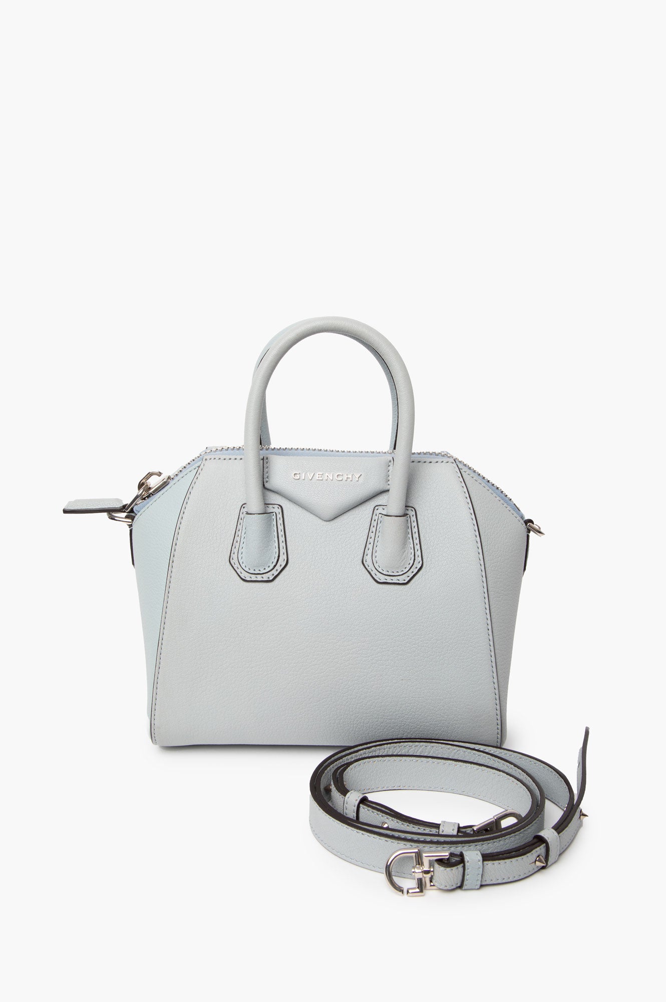 Givenchy Blue Mini Antigona Handbag