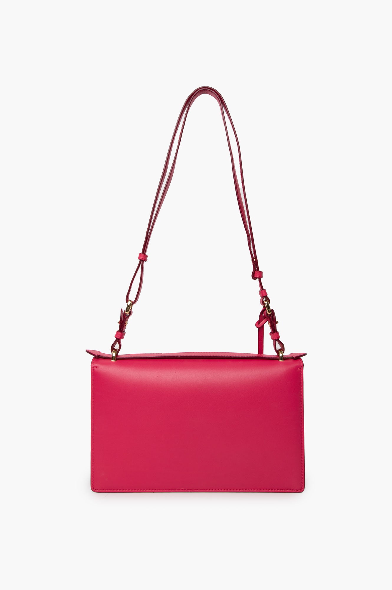Salvatore Ferragamo Pink 3 Way Leather Bag