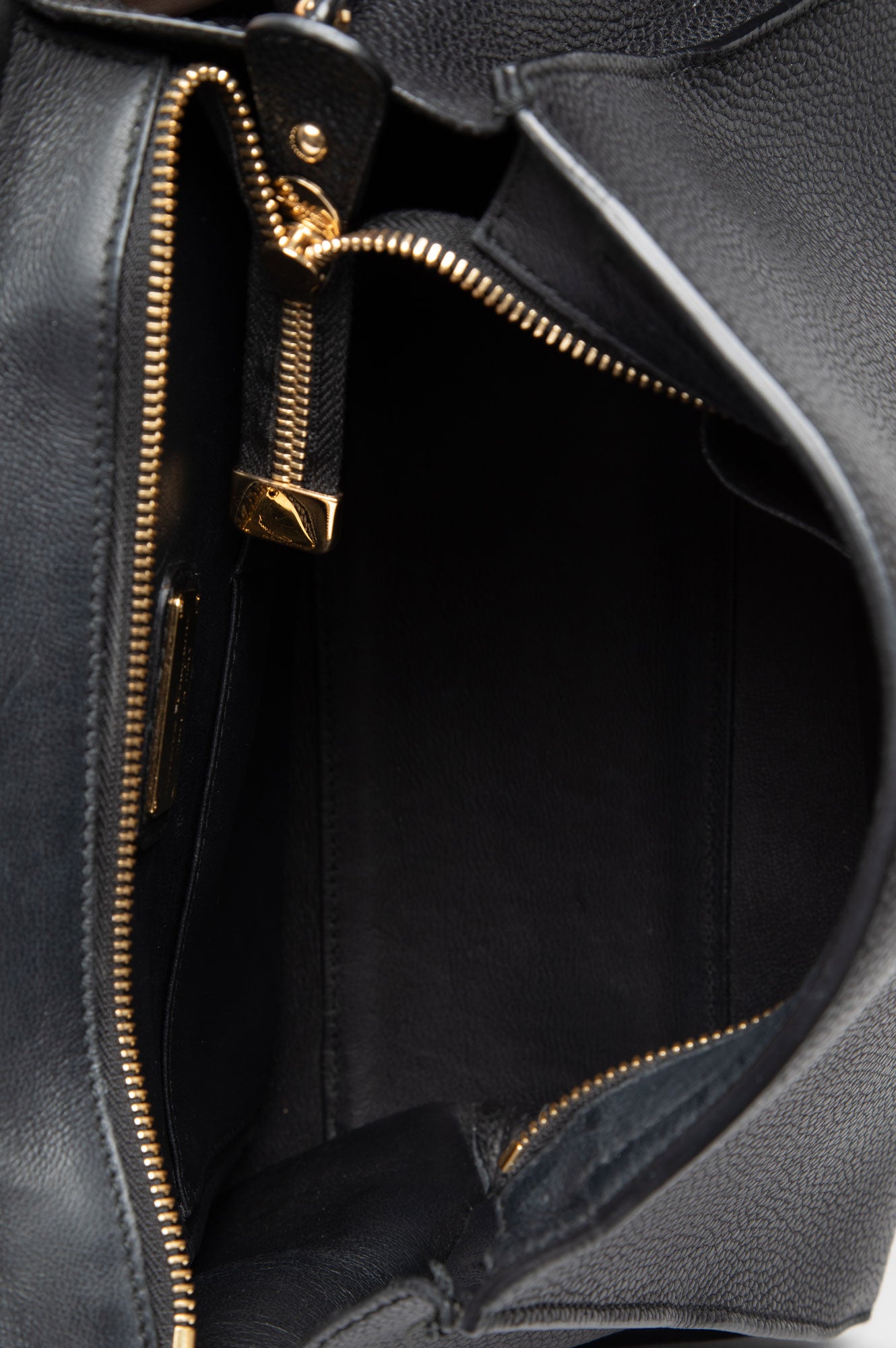 Salvatore Ferragamo Sofia Black Top Handle Leather Bag