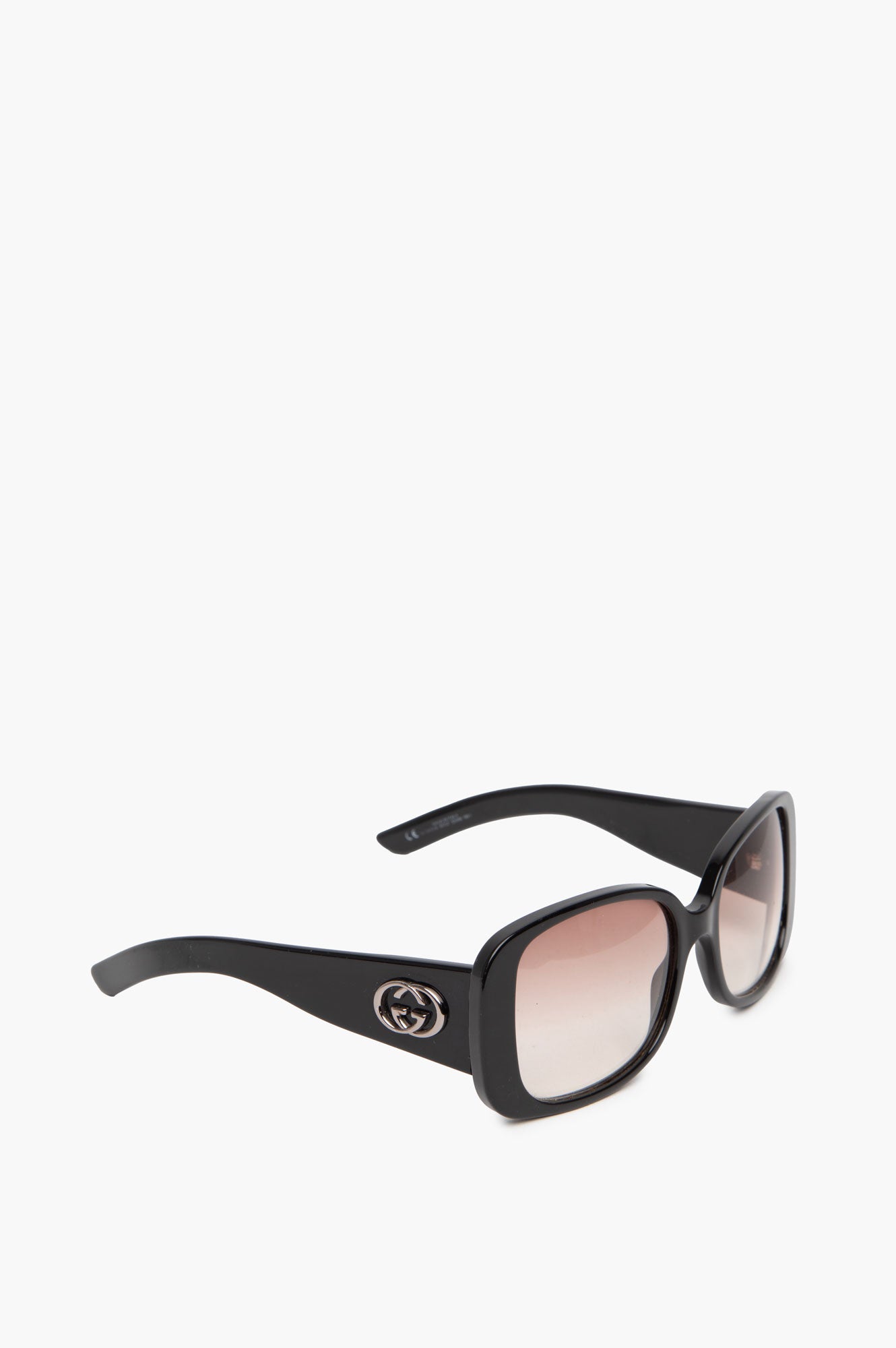 Gucci Square GG Logo Black Sunglasses