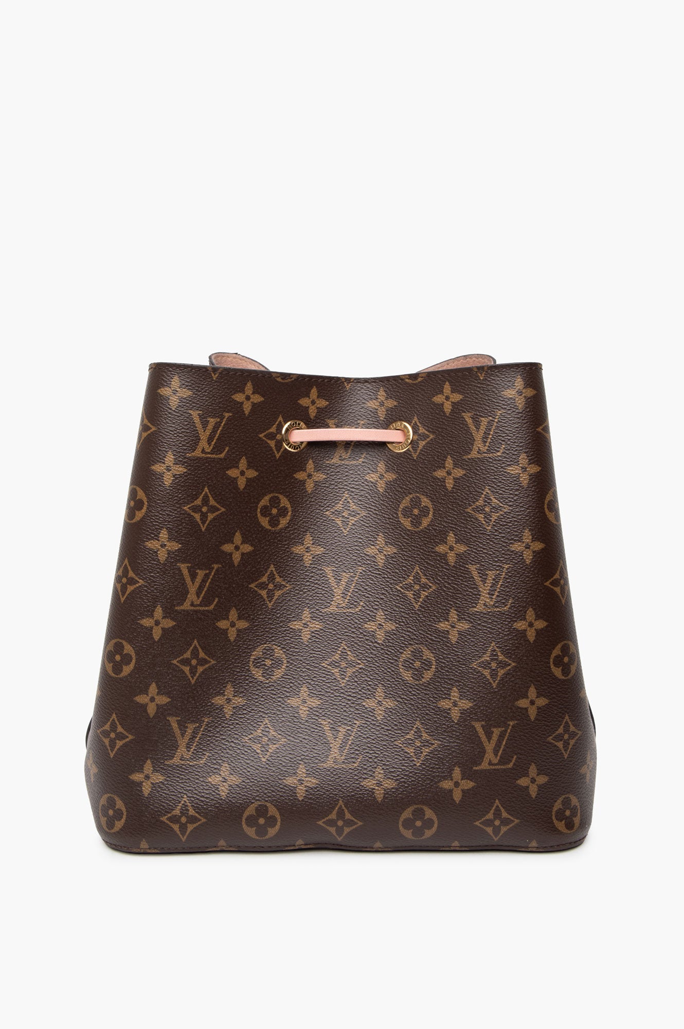 Louis Vuitton Monogram/Rose Poudre Pink MM NeoNoe Bucket Bag