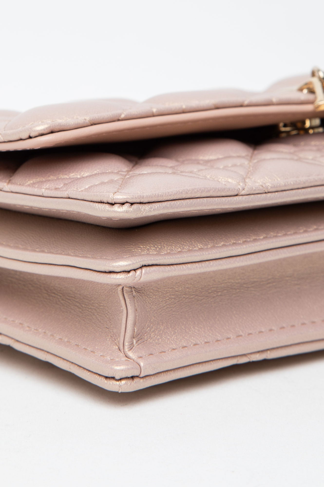 Dior Mini Pink Champagne Cannage My Dior Bag