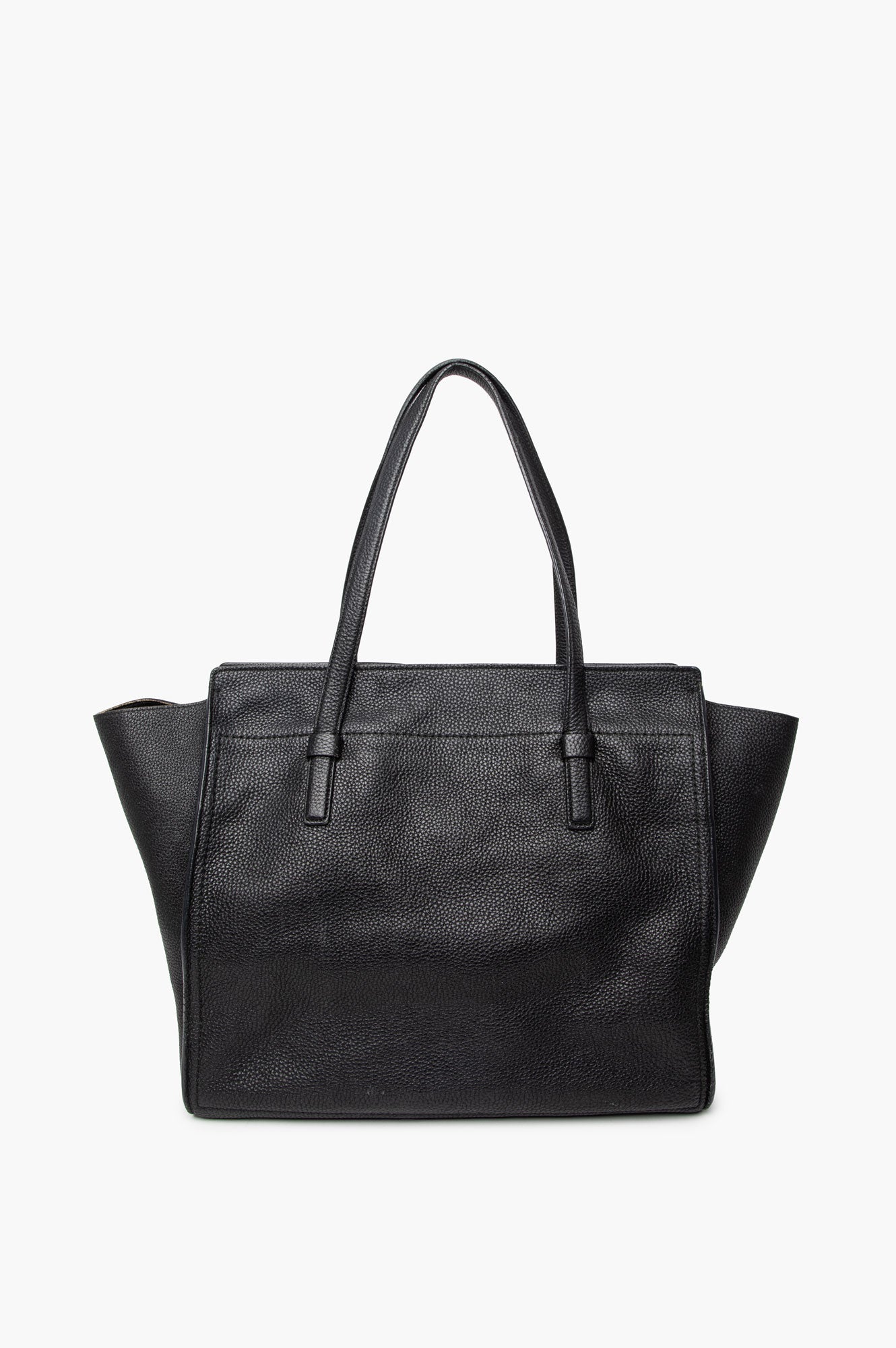 Salvatore Ferragamo Black Leather Tote