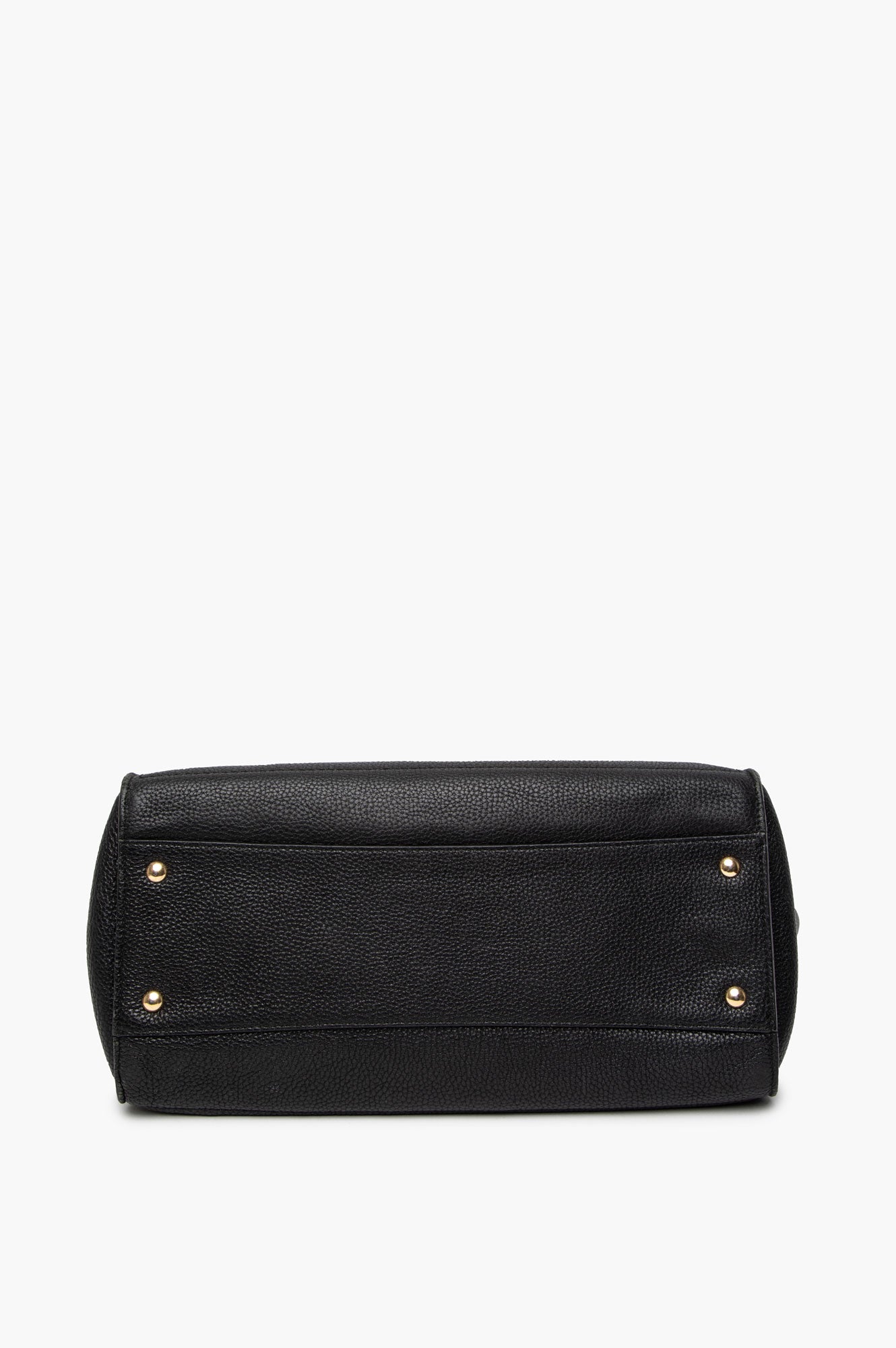 Salvatore Ferragamo Black Leather Tote