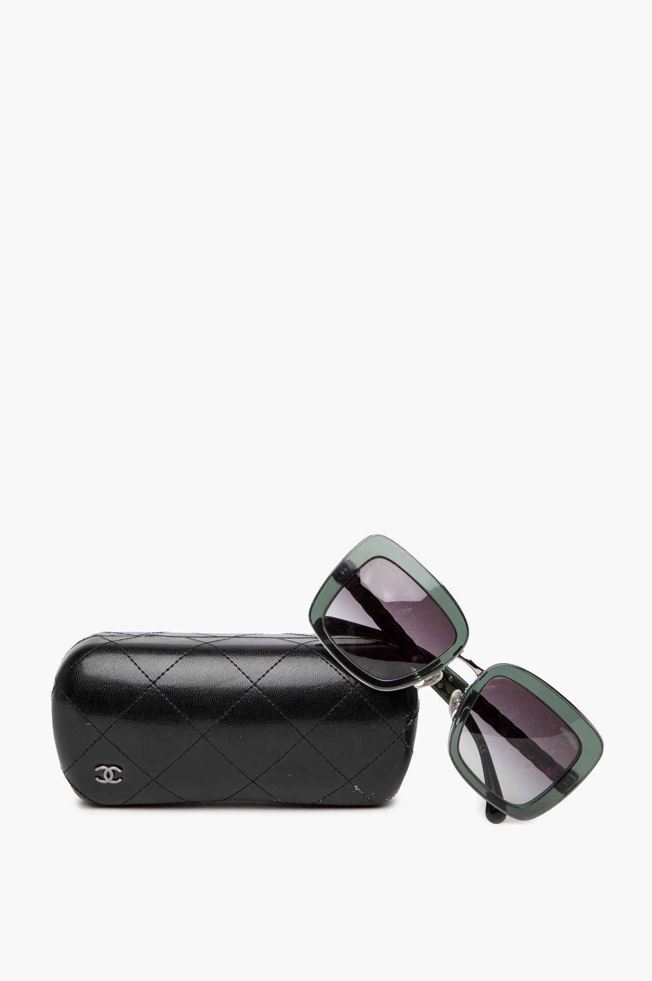 Chanel CH5369 c.1461/C1 Green Square Sunglasses