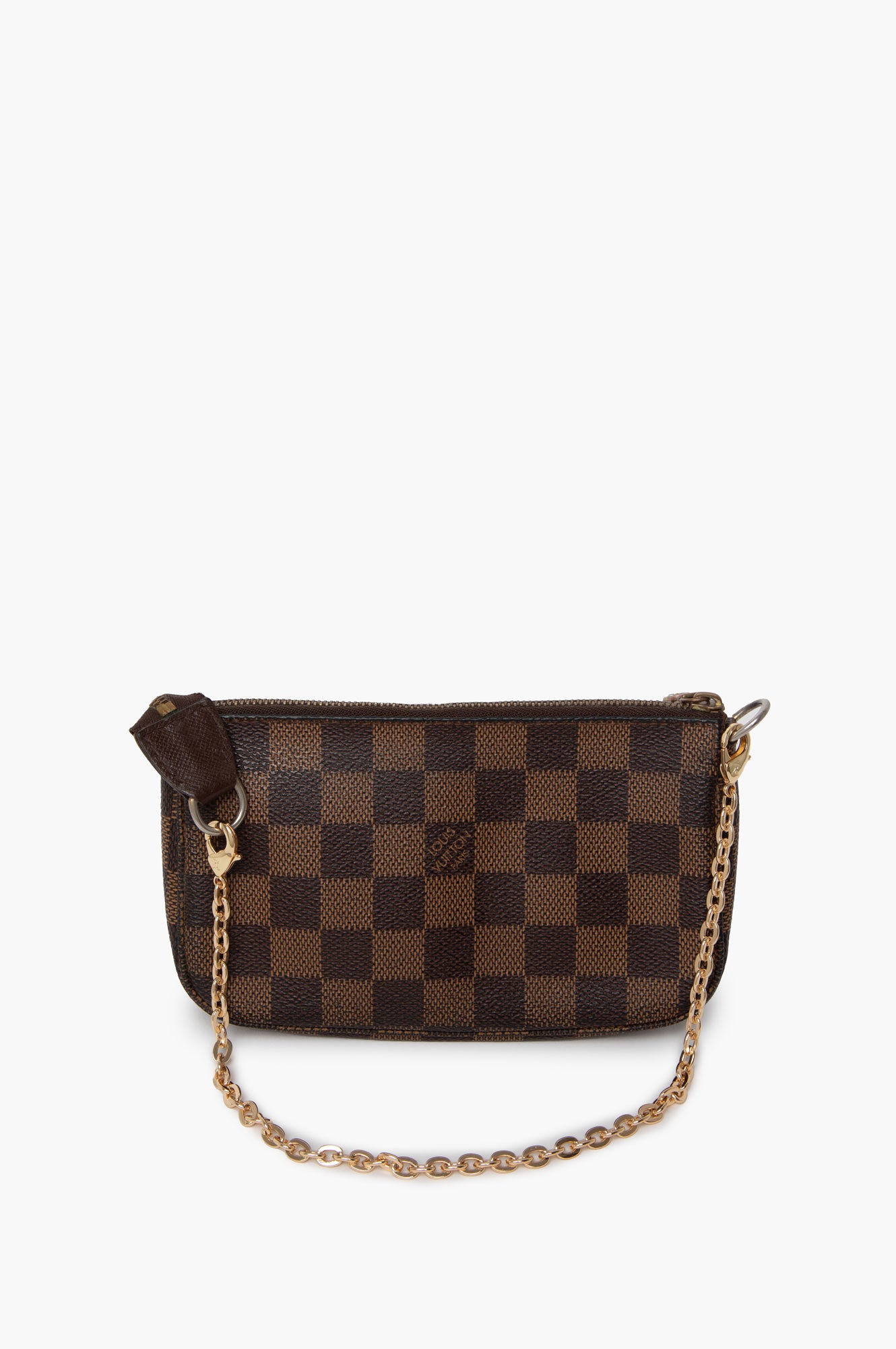 Louis Vuitton Damier Ebene Mini Chain Pochette