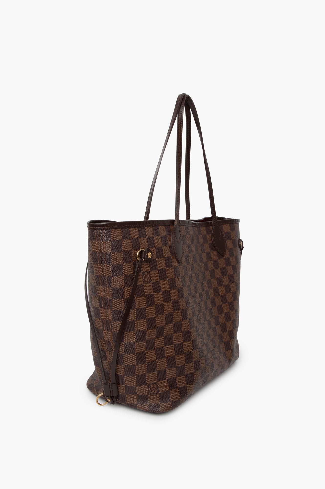 Louis Vuitton Damier Ebene Neverfull MM Tote Bag