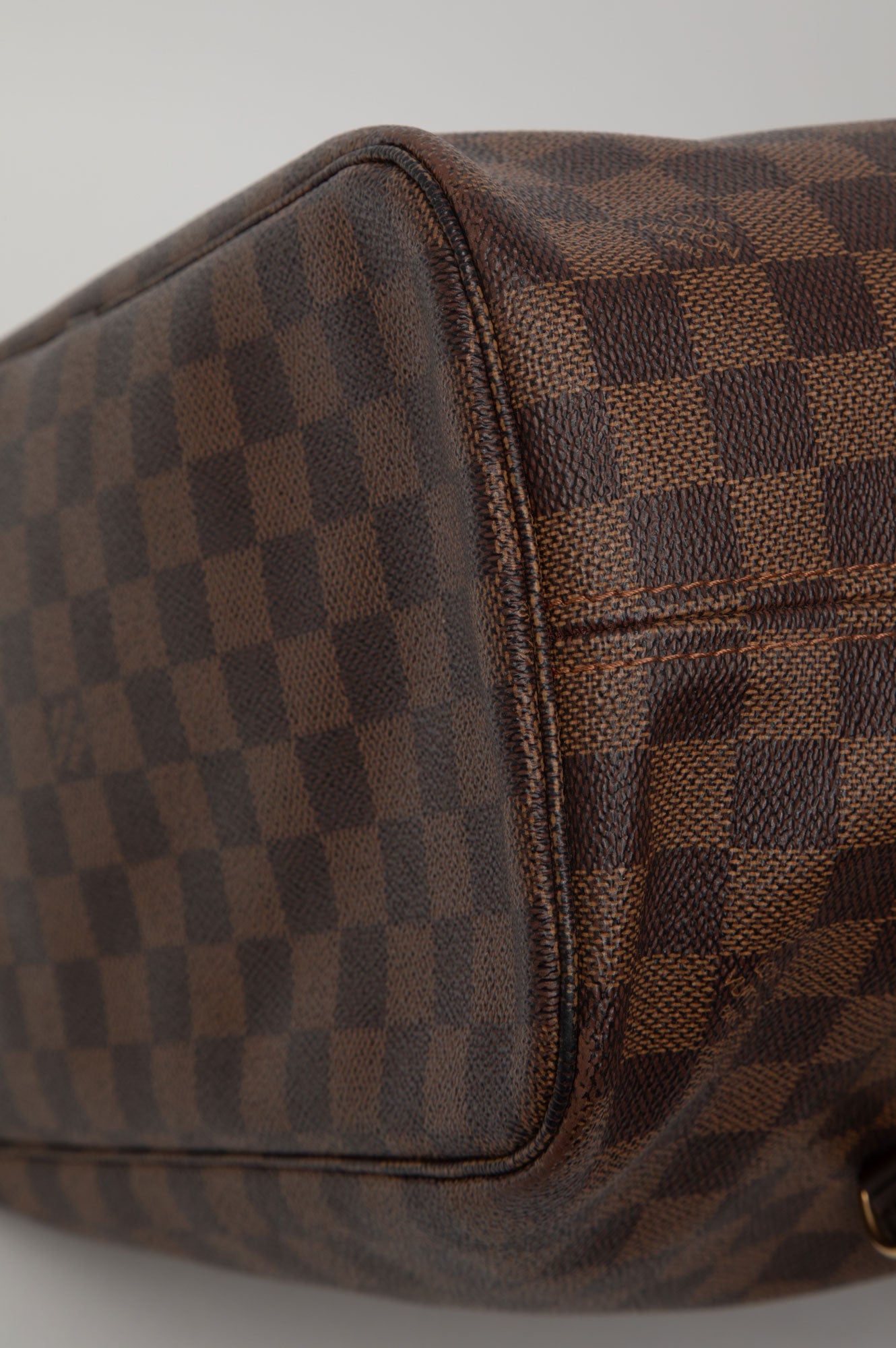 Louis Vuitton Damier Ebene Neverfull MM Tote Bag