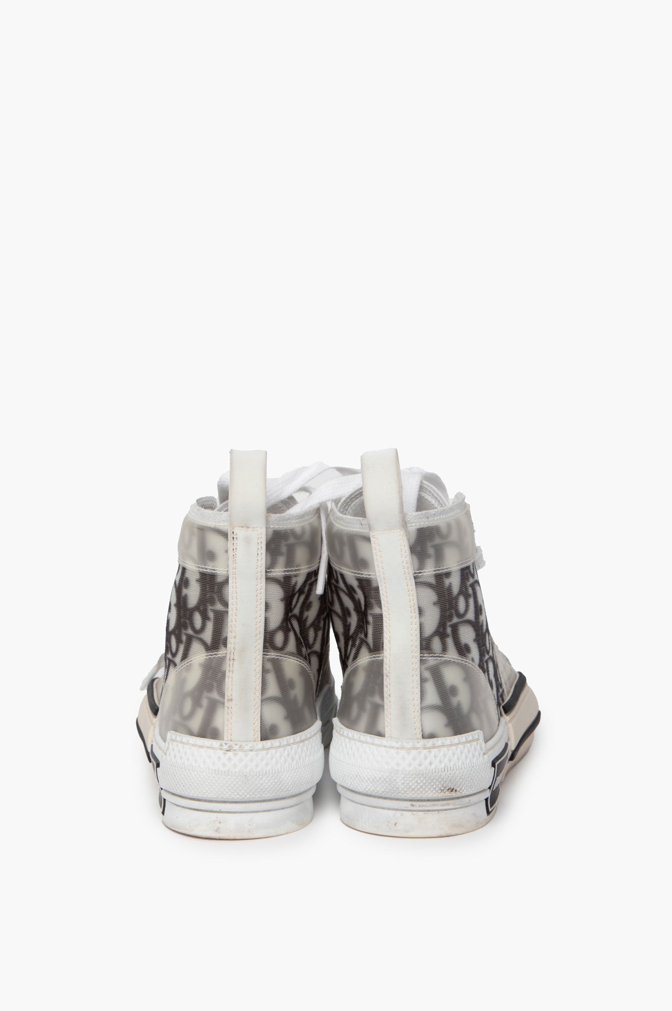 Christian Dior Oblique High-Top Sneaker Size 36