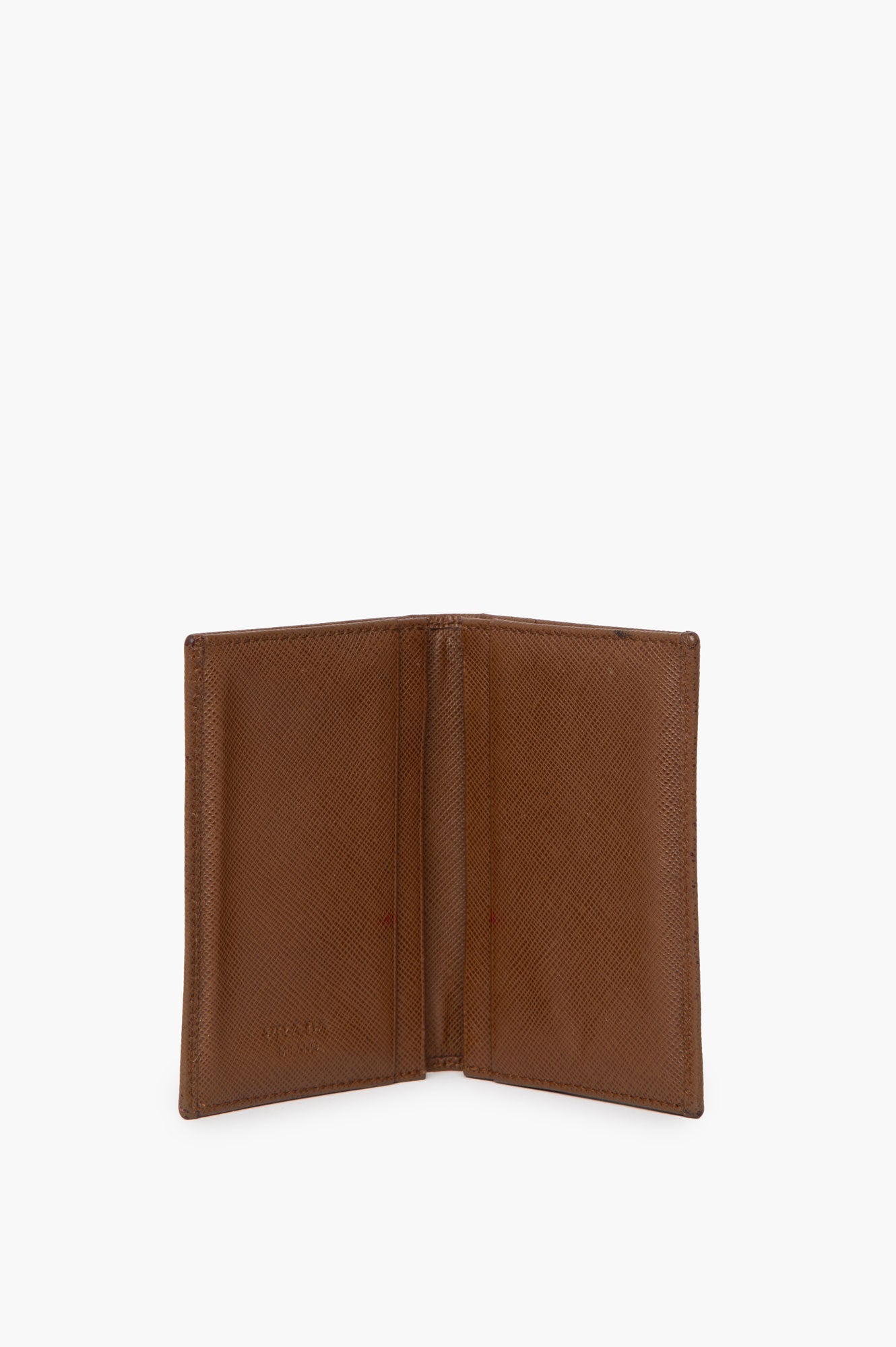 Prada Bifold Brown Wallet