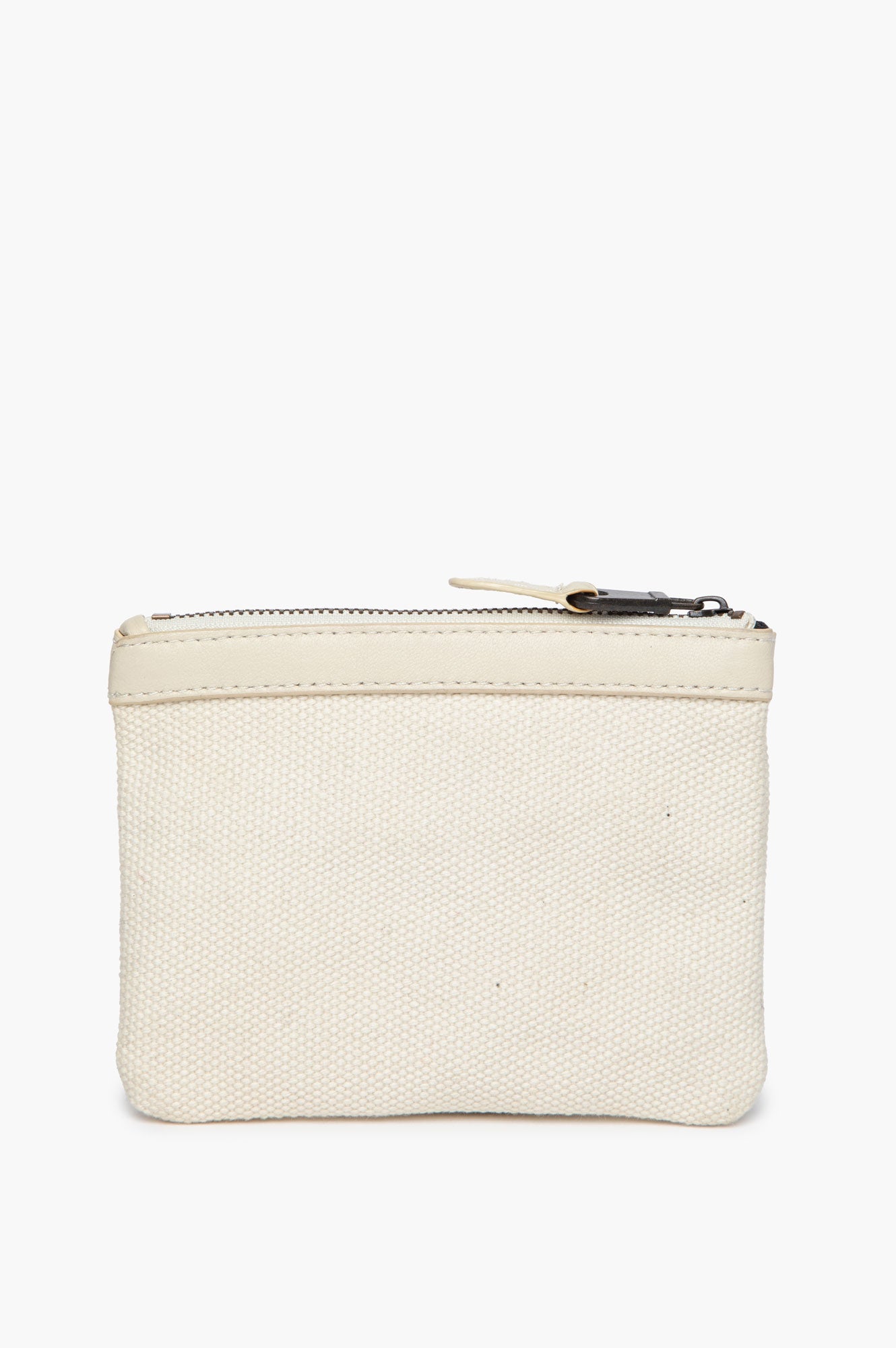 Balenciaga Beige Linen Pouch