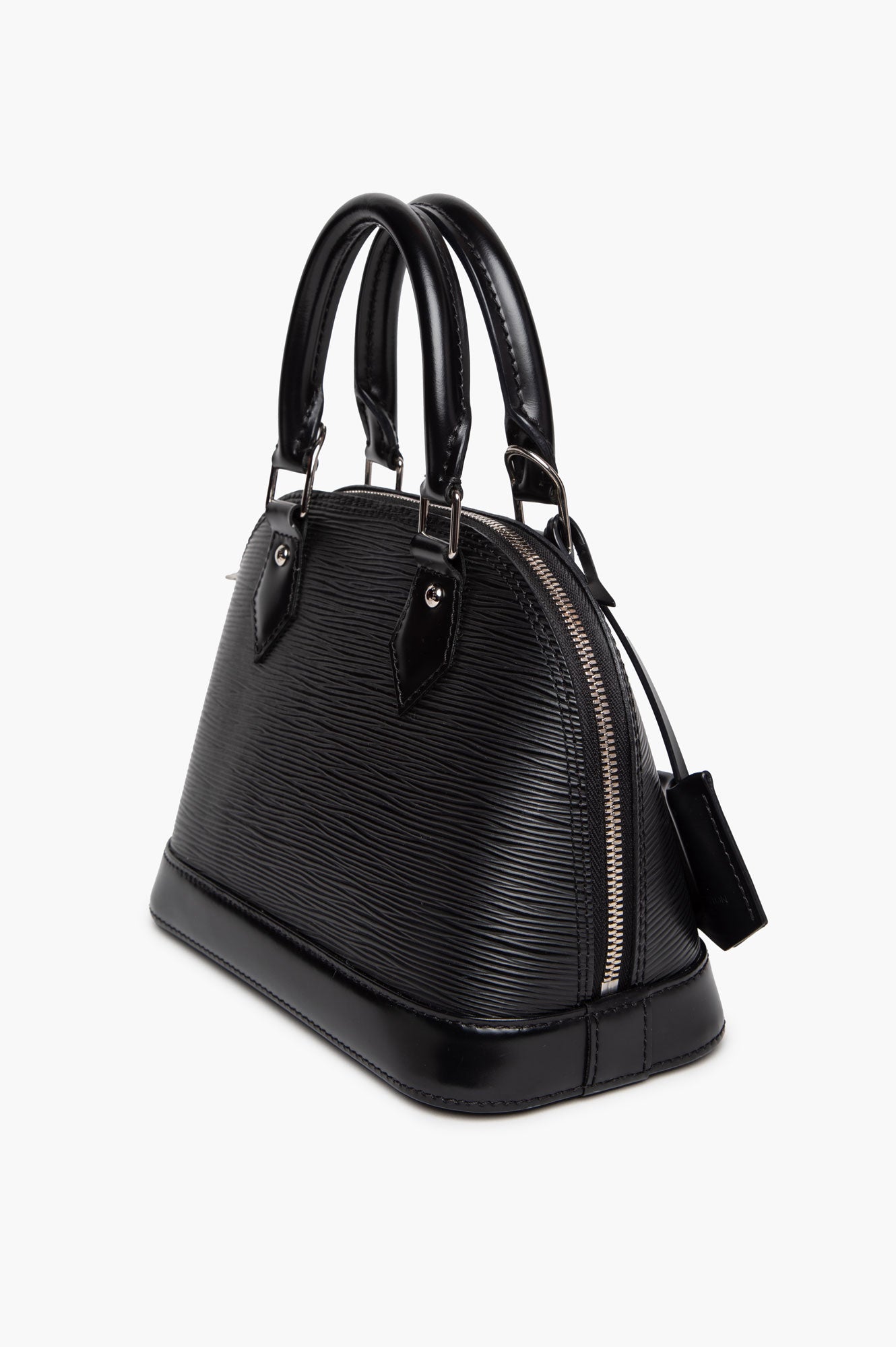 Louis Vuitton Black Epi Leather Alma BB