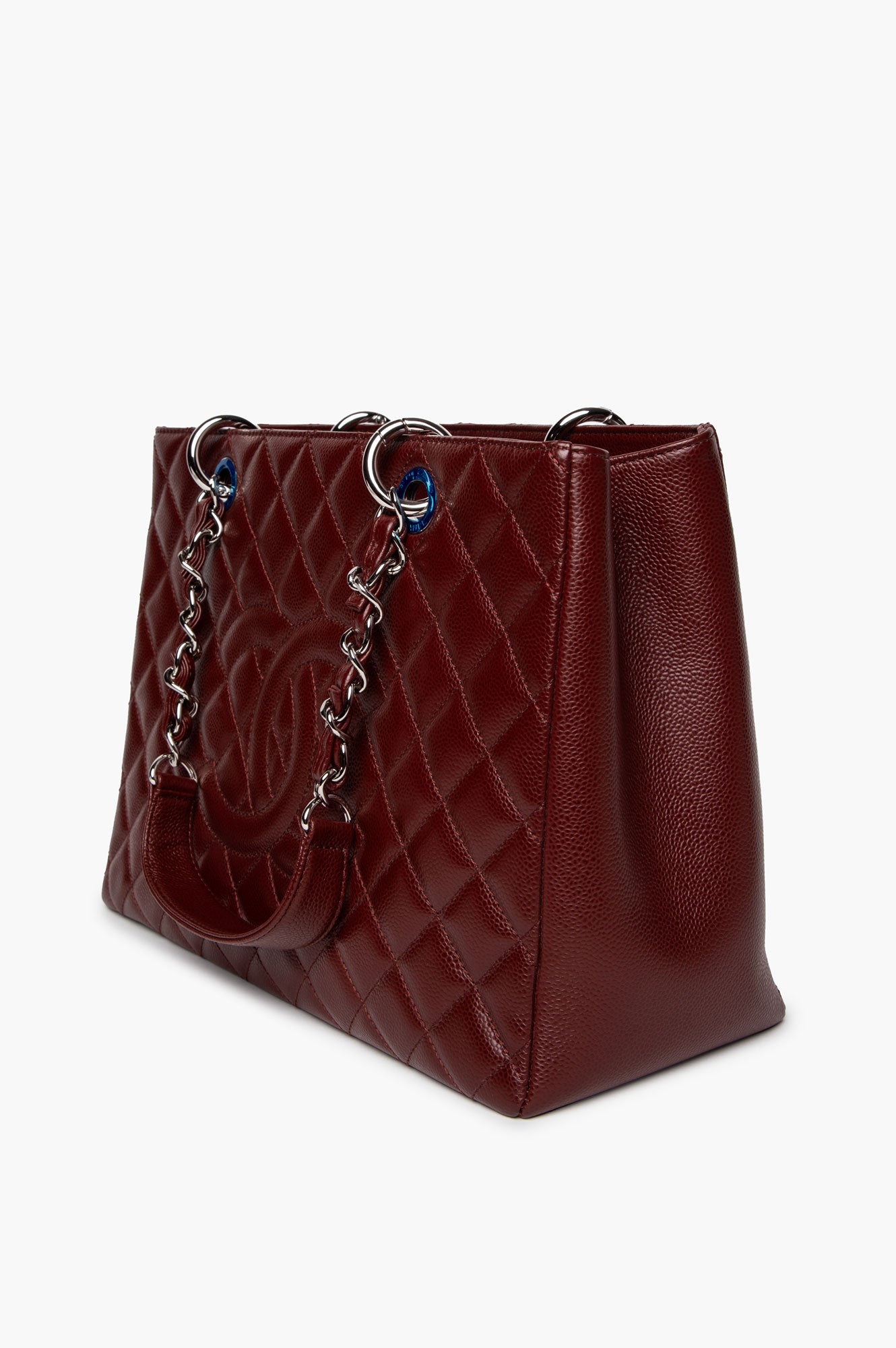 Chanel Burgundy Caviar Leather GST