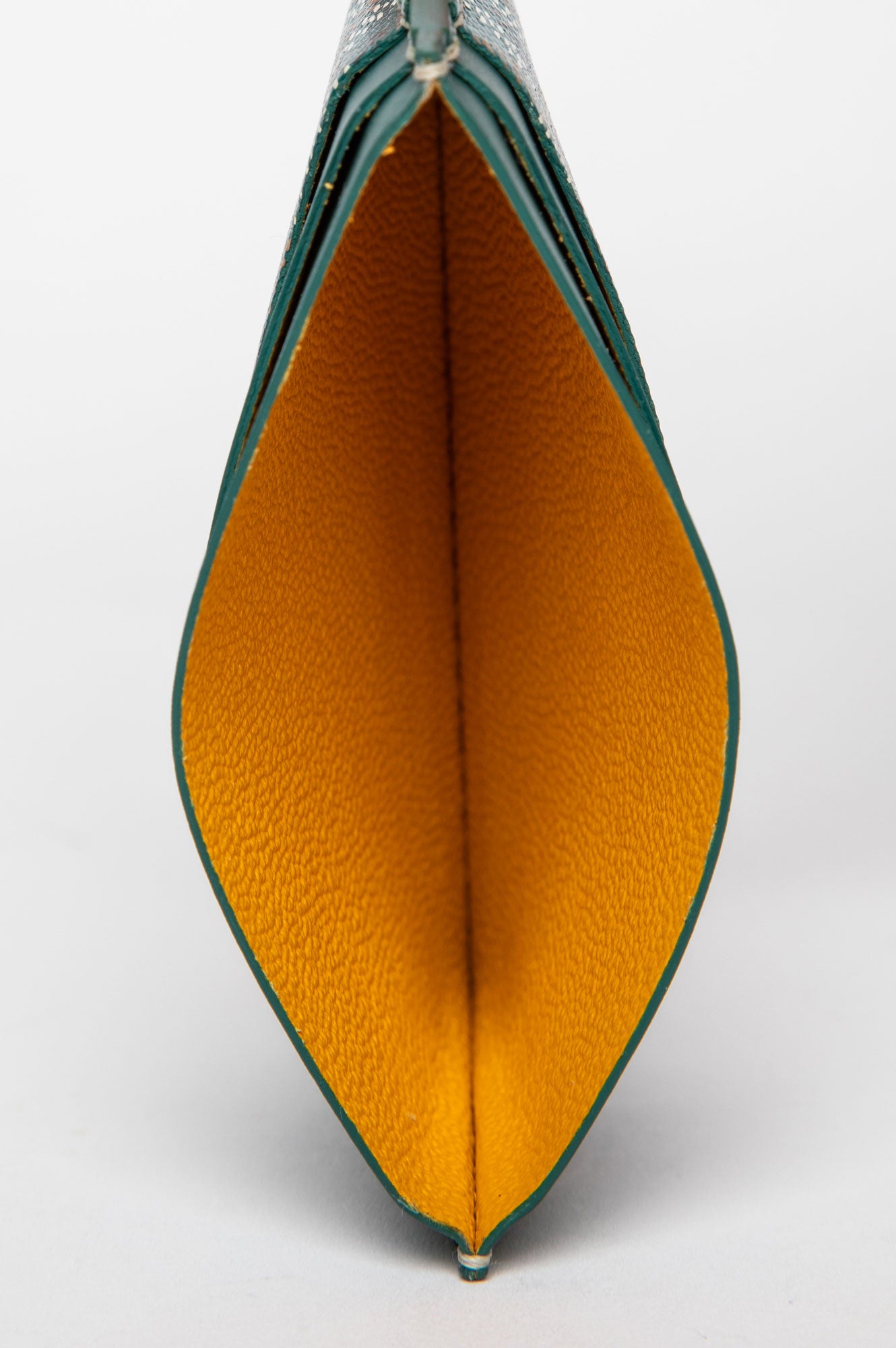 Goyard Green Goyardine Saint-Sulpice Card Holder