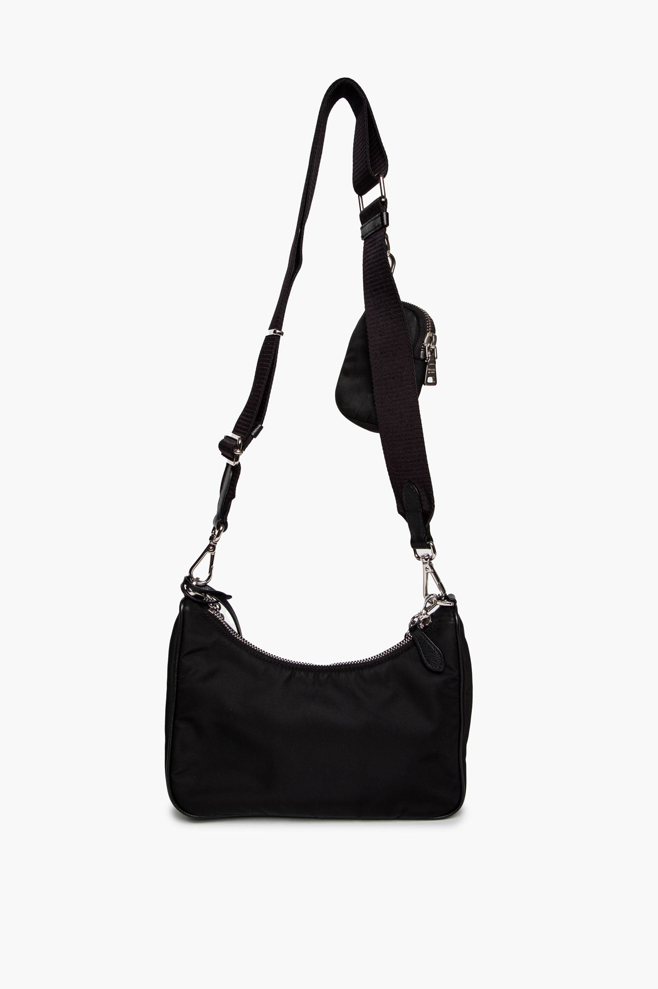 Prada Black Re-edition 2005 Re-Nylon Bag
