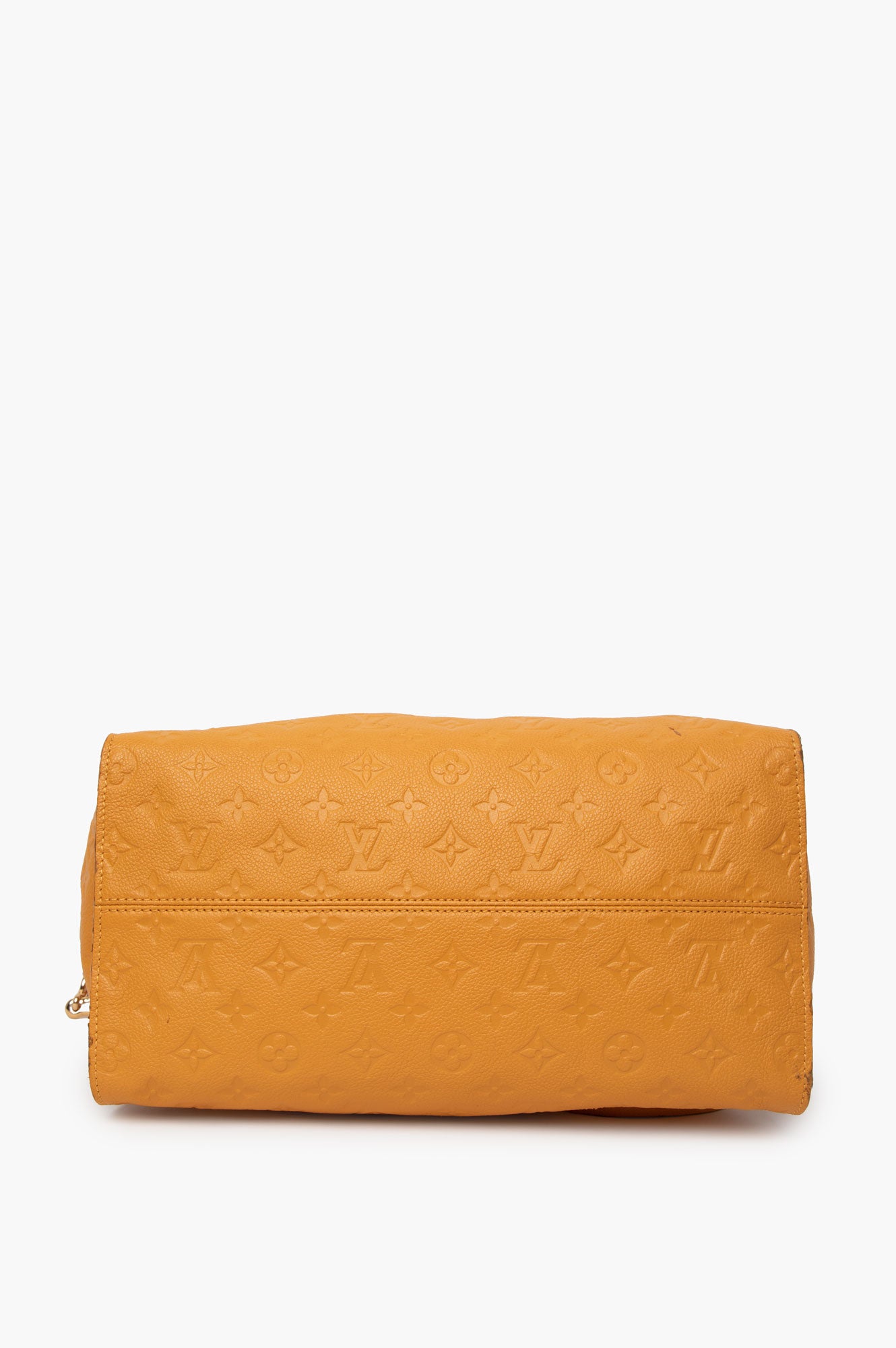 Louis Vuitton Yellow Monogram Leather Empreinte Lumineuse Bag