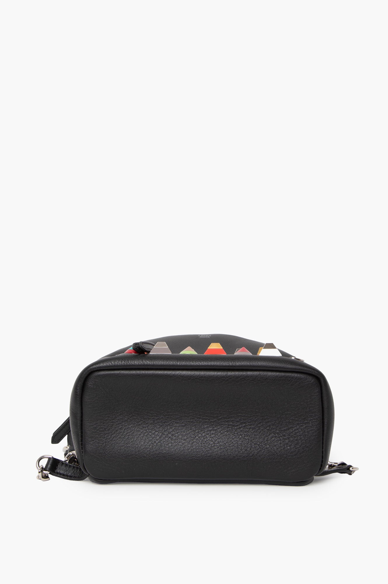 Fendi Black By The Way Studded Backpack