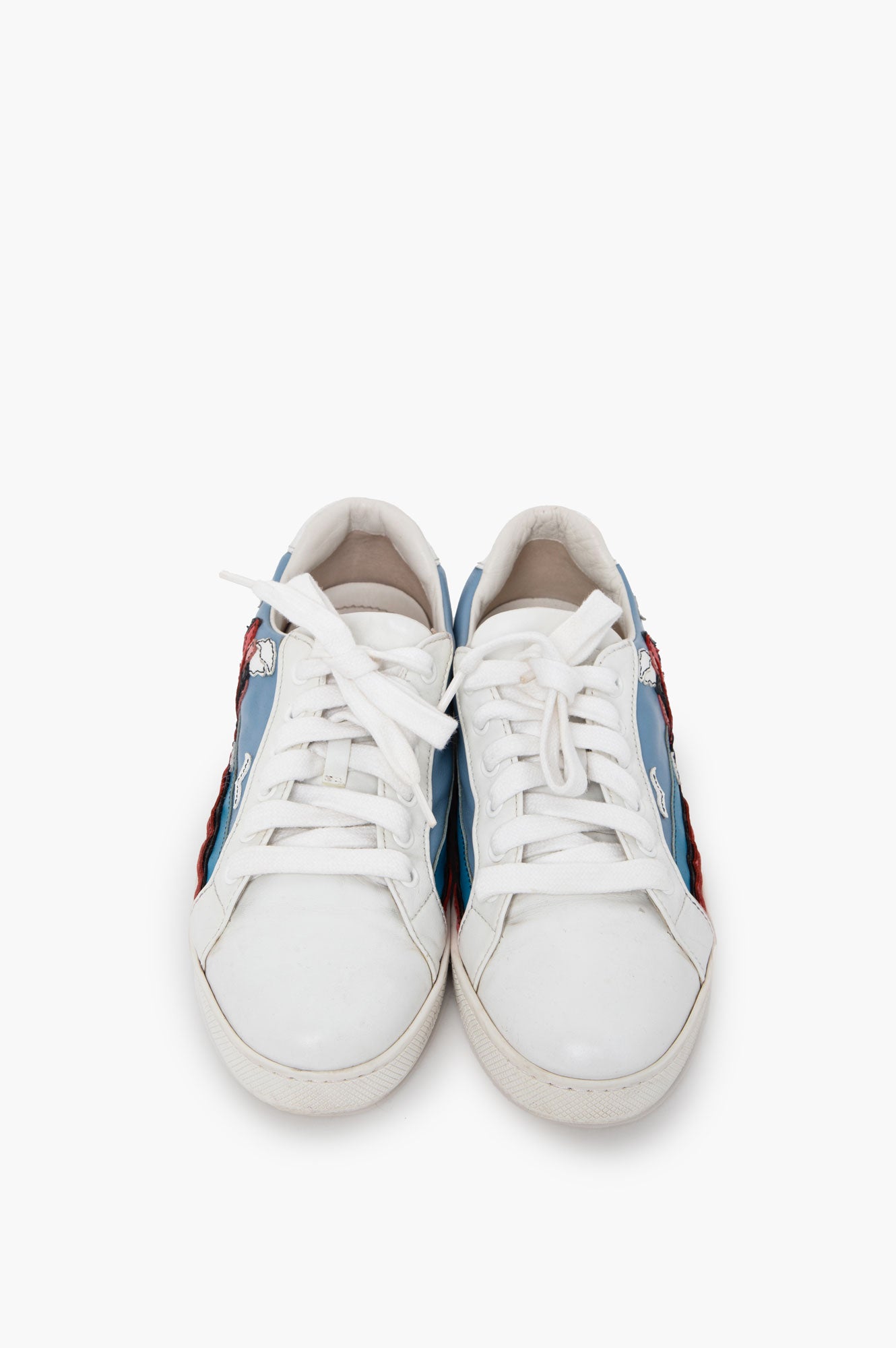 Prada White Sneakers Size 37