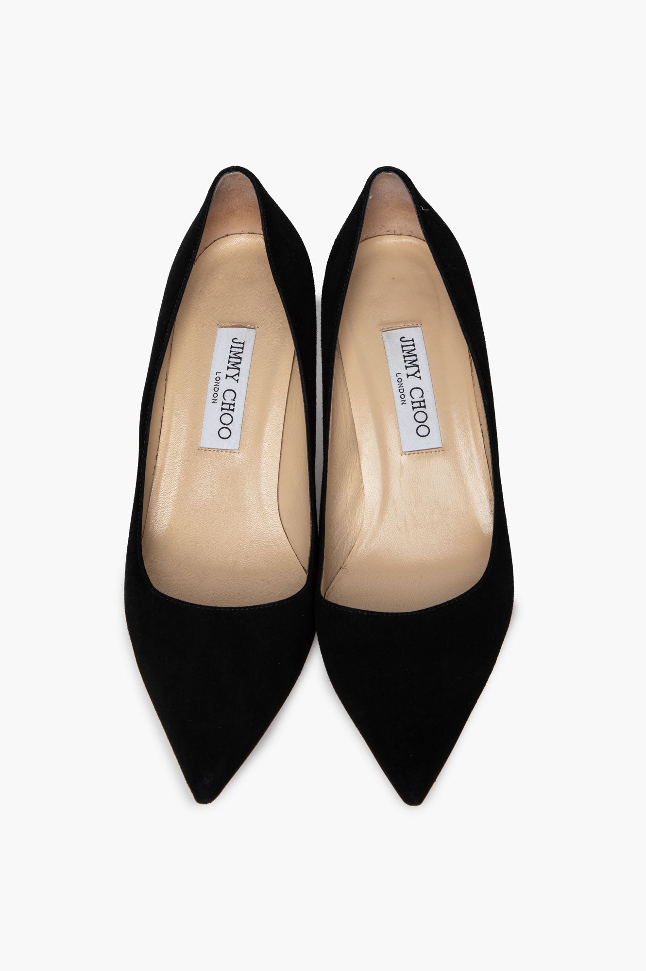 Jimmy Choo Black Suede Love 65 Pumps Size 39