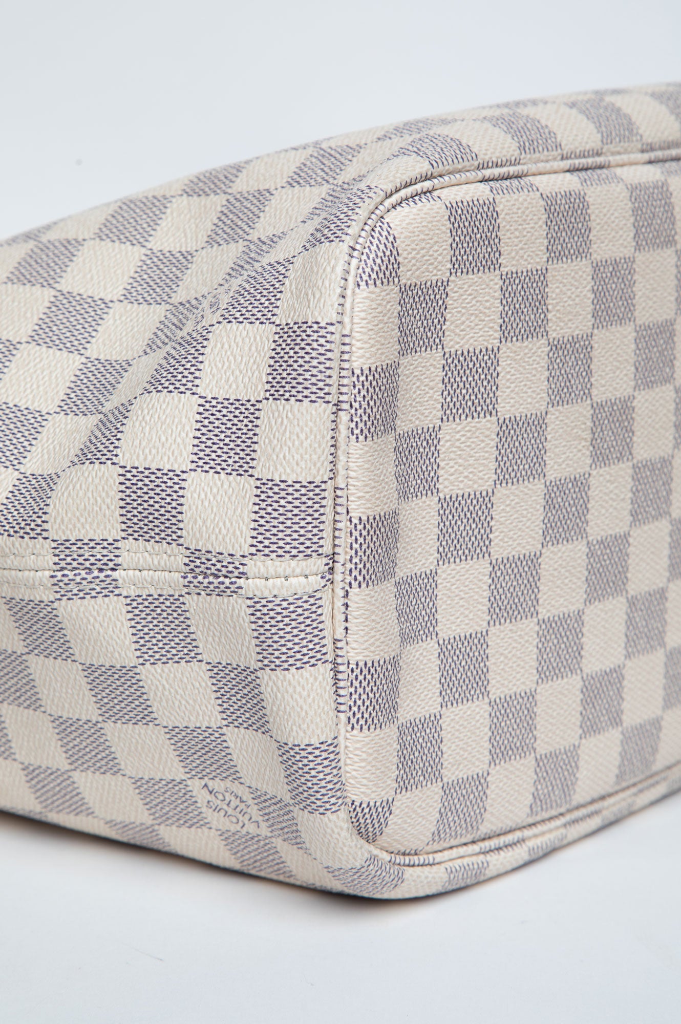 Louis Vuitton Damier Azur Neverfull MM with Pouch