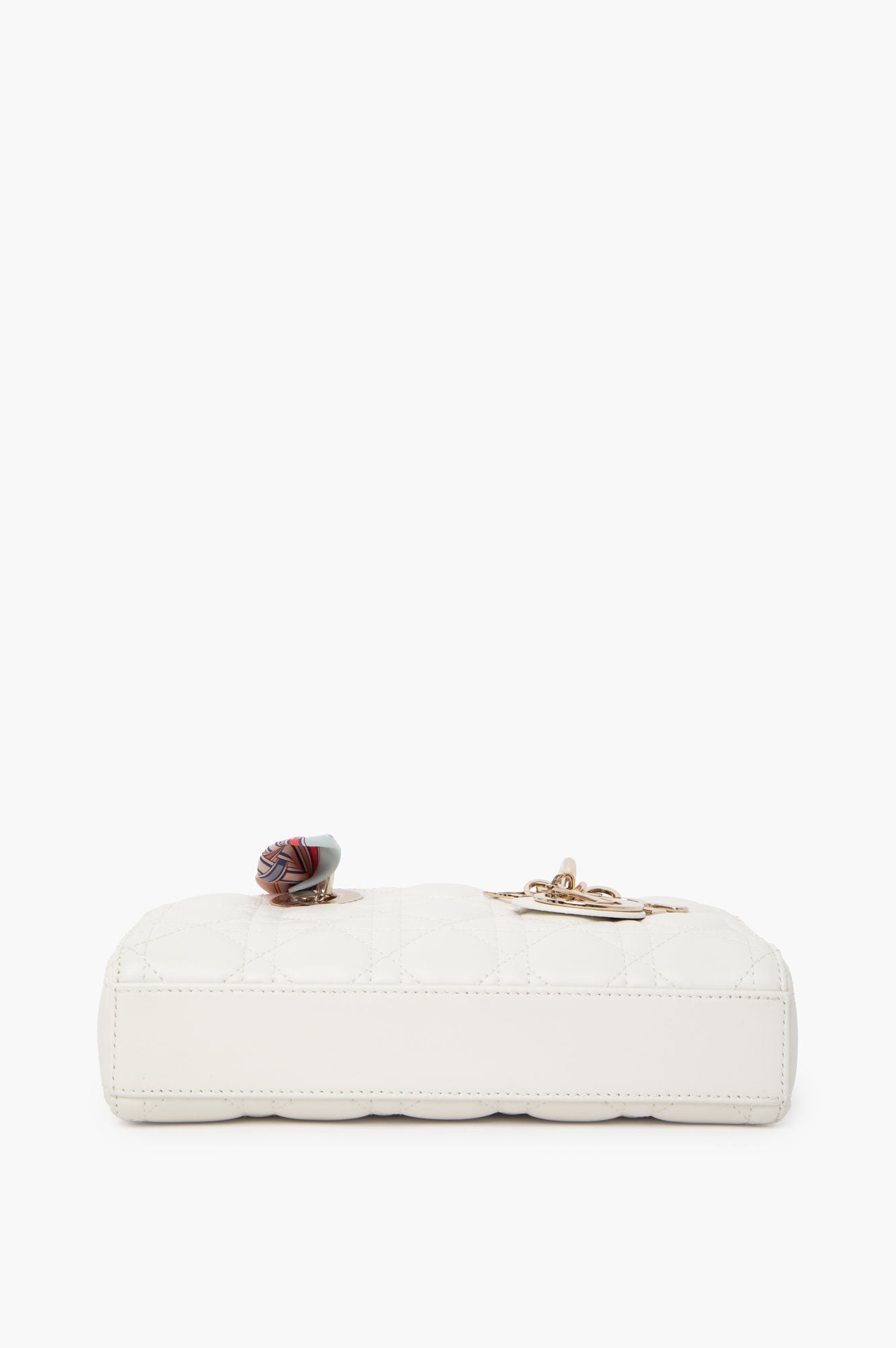 Christian Dior White Lady D-Joy Small Bag