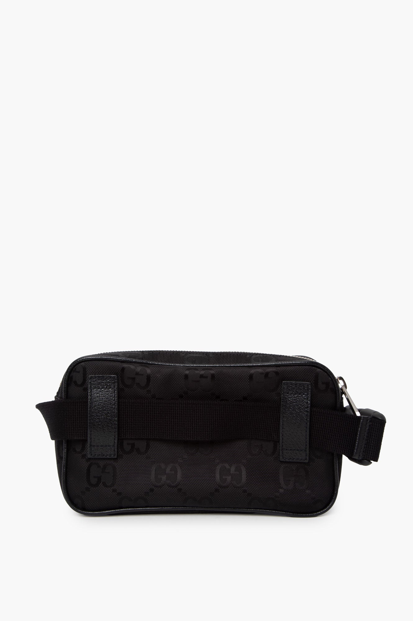 Gucci Black GG Supreme Canvas Belt Bag
