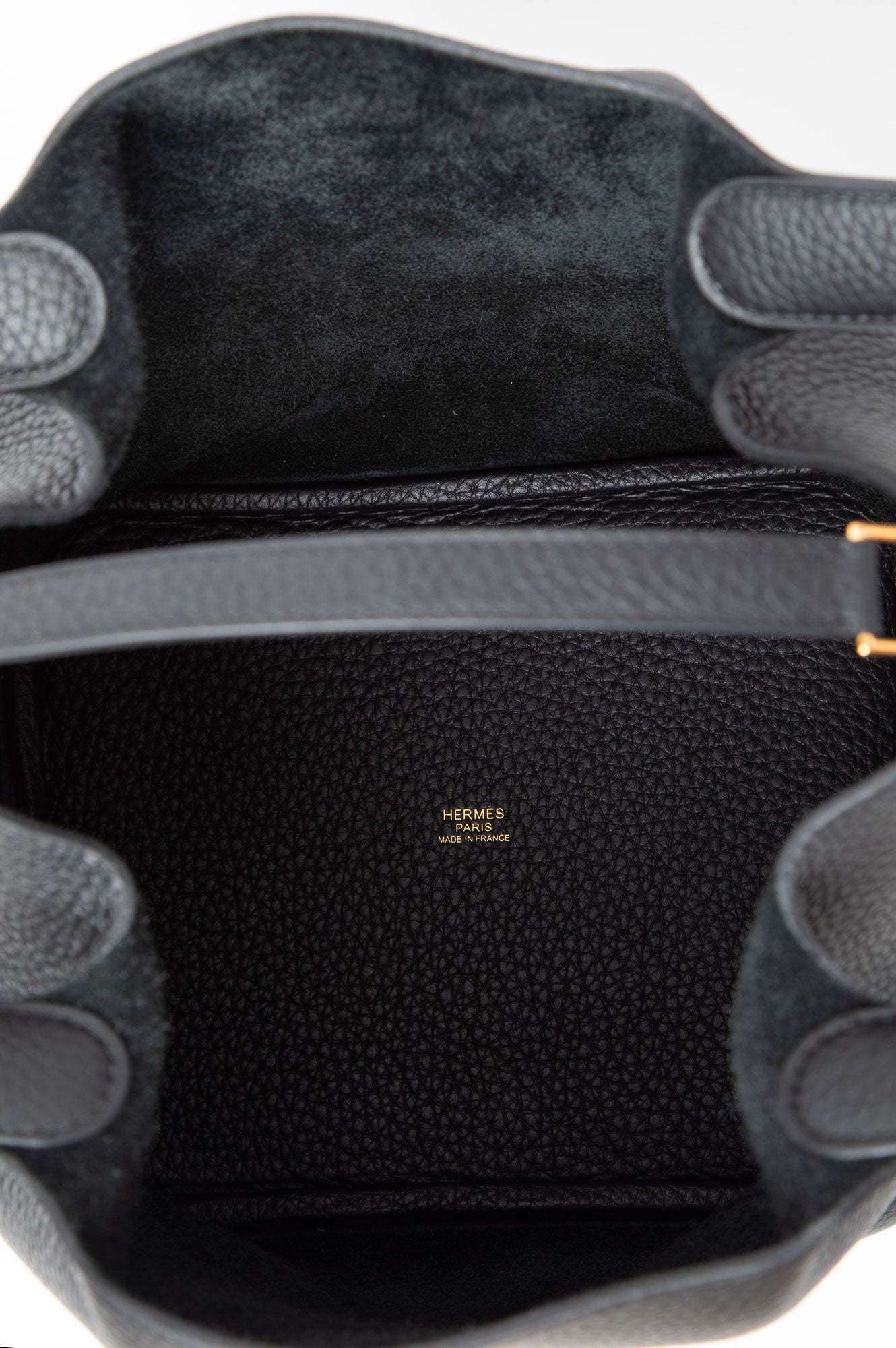 Hermes Black Clemence Picotin Lock 22