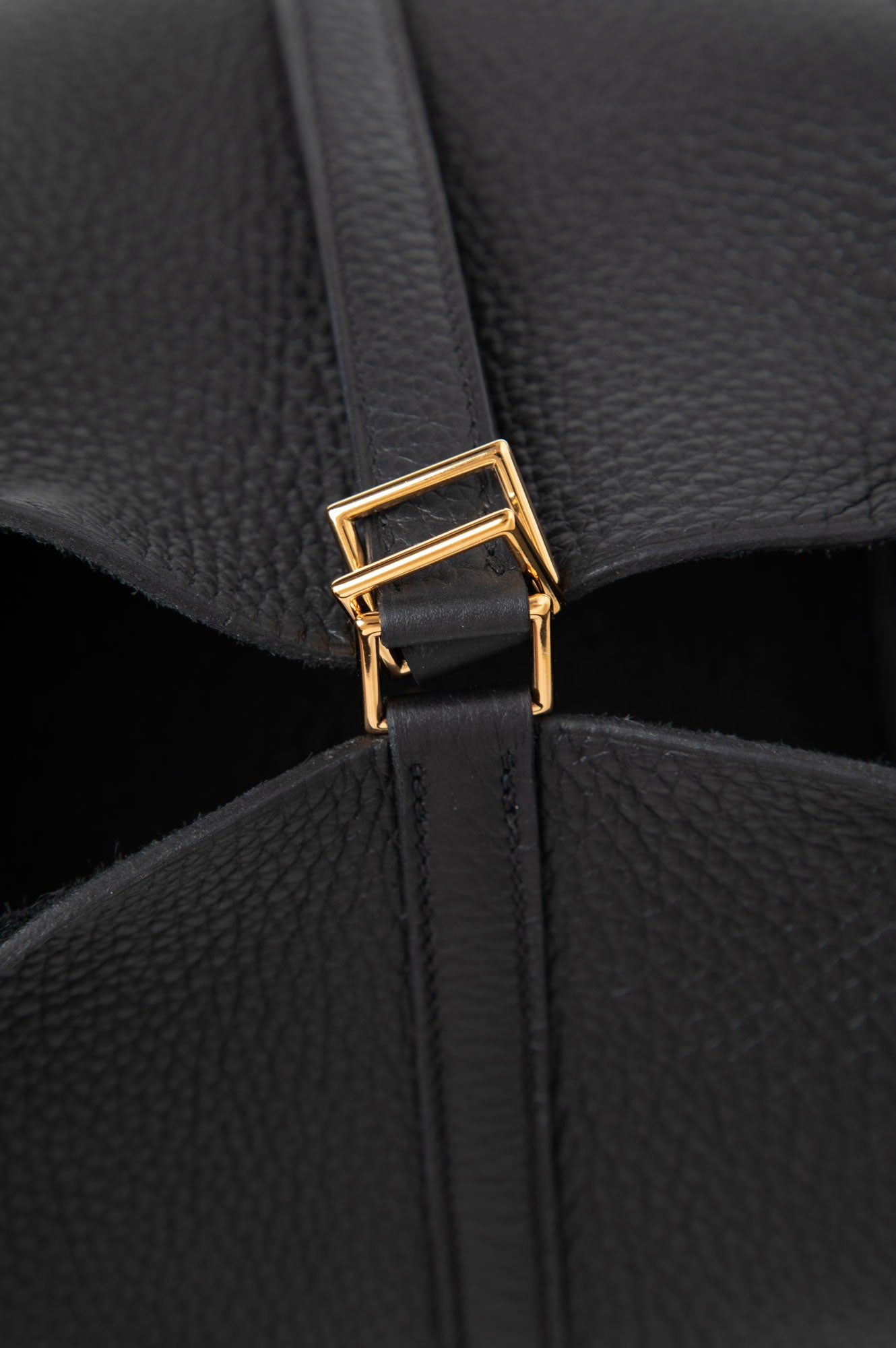 Hermes Black Clemence Picotin Lock 22