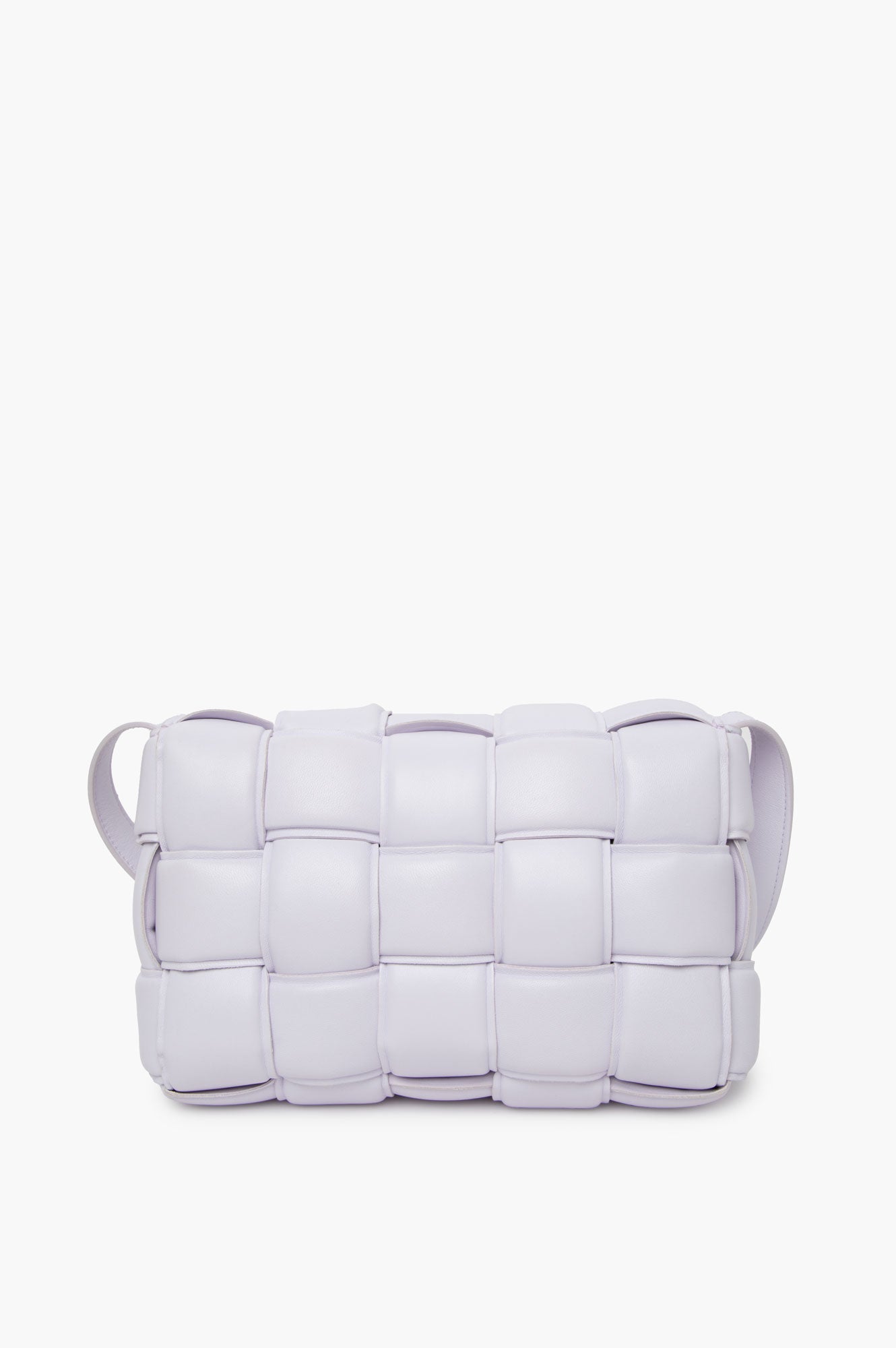 Bottega Veneta Purple Cassette Padded Crossbody Bag