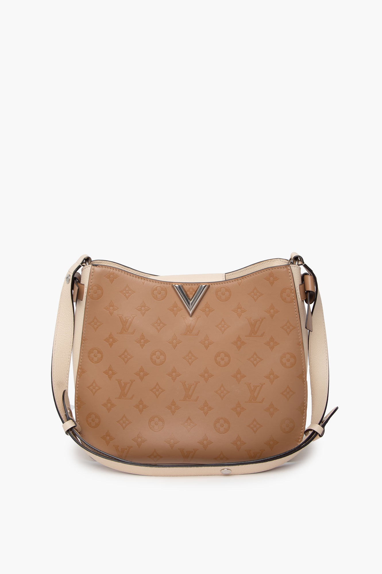 Louis Vuitton Cuir Ecume Very Hobo Bag