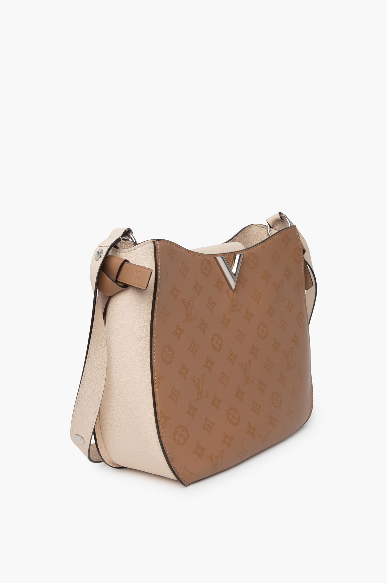 Louis Vuitton Cuir Ecume Very Hobo Bag