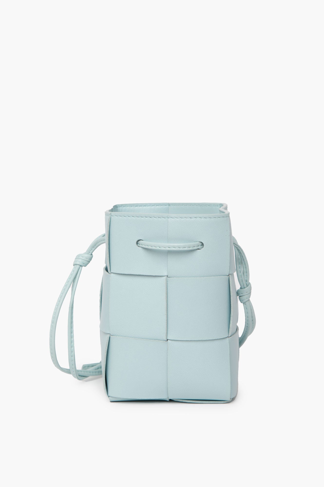 Bottega Veneta Baby Blue Buckle Bag