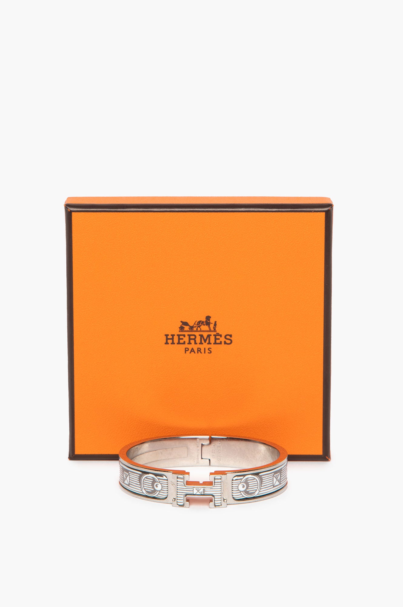Hermès Clic H Bijoux Trompe l'Oeil Bracelet PM