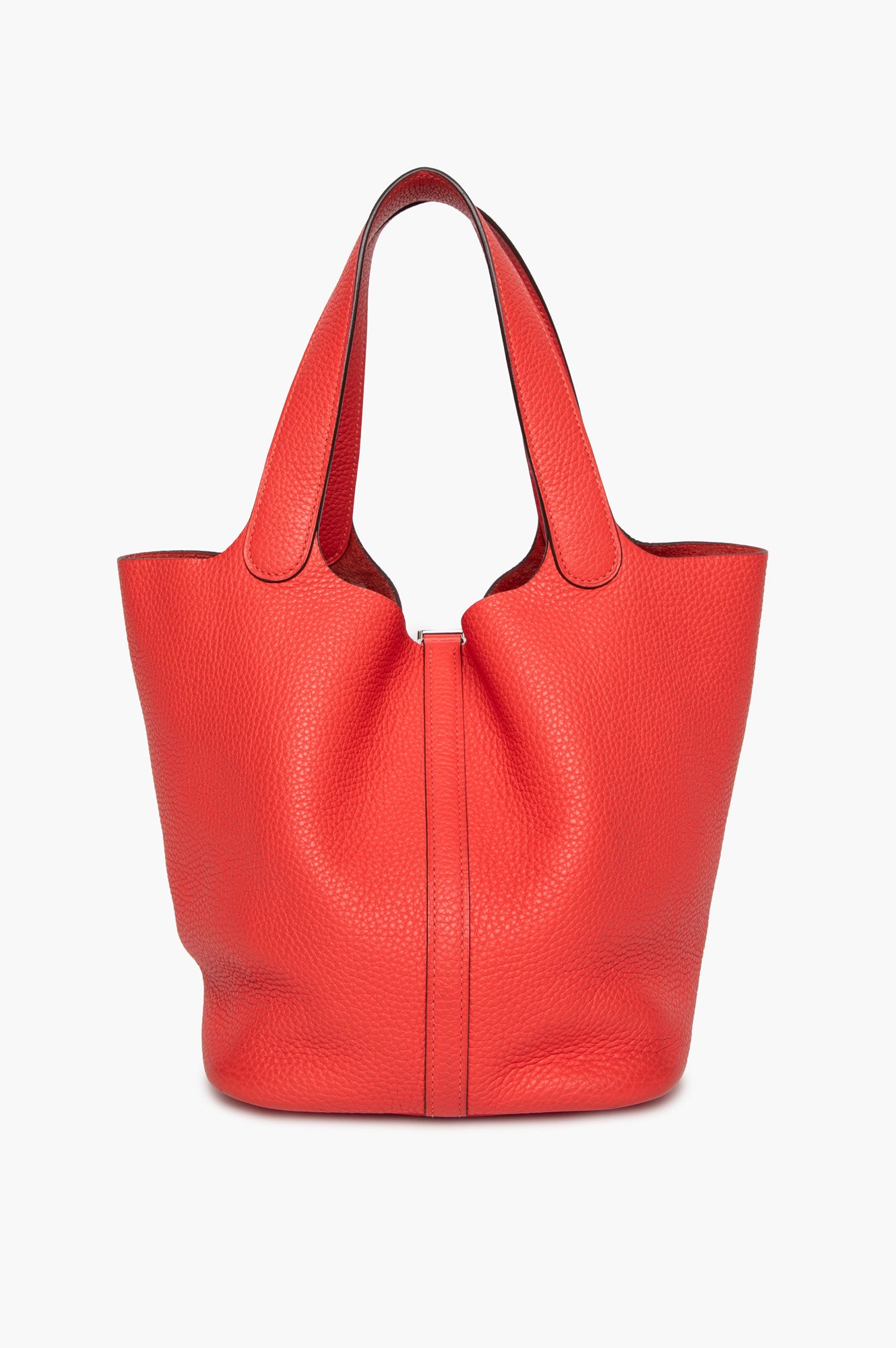Hermès Rose Jaipur Clemence Picotin Lock 22