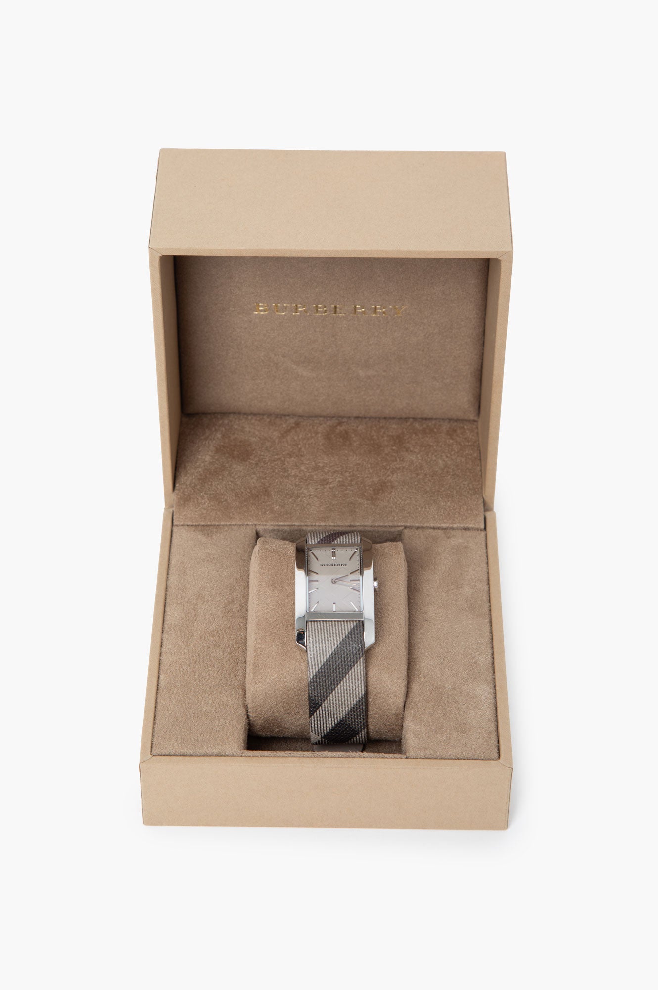 Burberry Brown Heritage Nova Watch 33mm