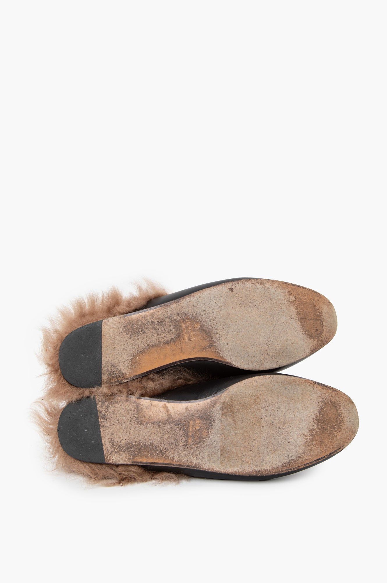 Gucci Black Leather Mules Size 36.5