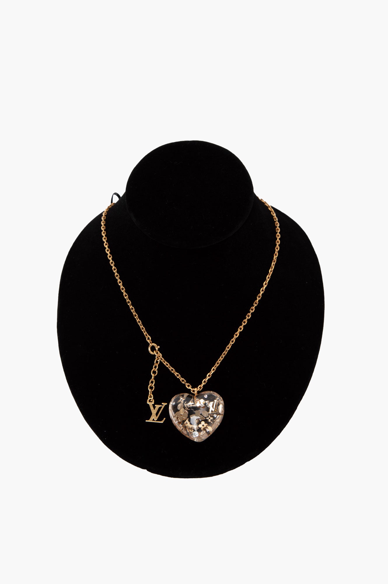 Louis Vuitton Heart Pendant Necklace