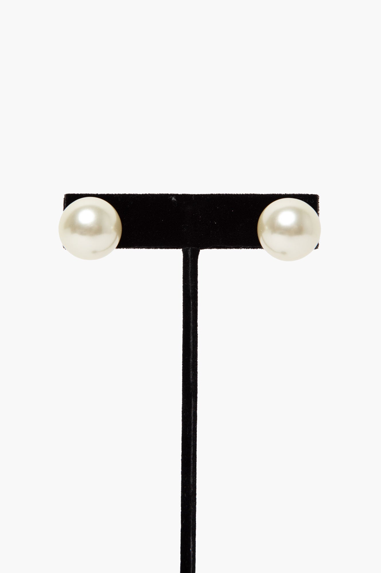 Christian Dior Tribal Cream Earrings