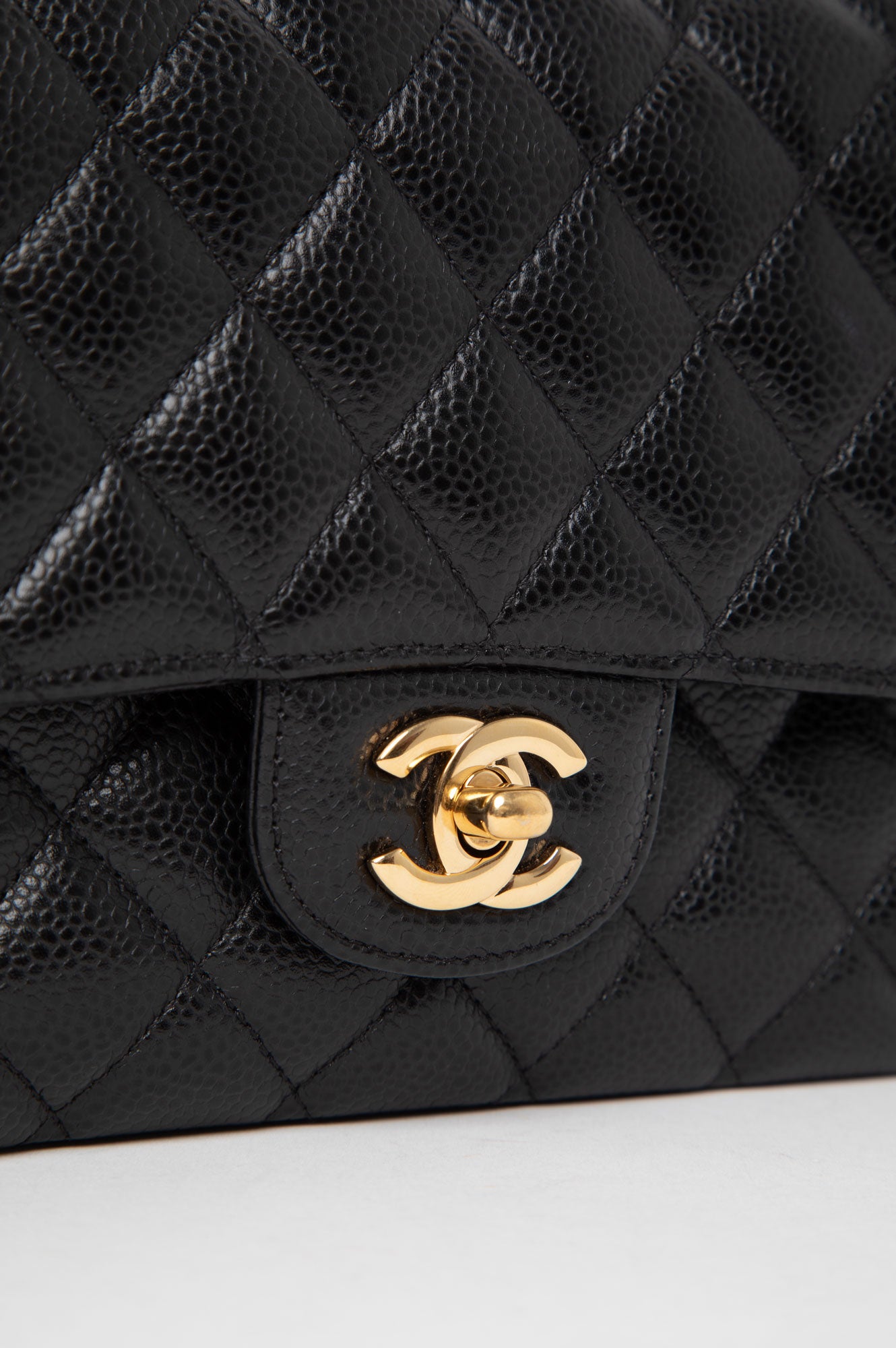 Chanel Classic Medium Double Flap Caviar Leather