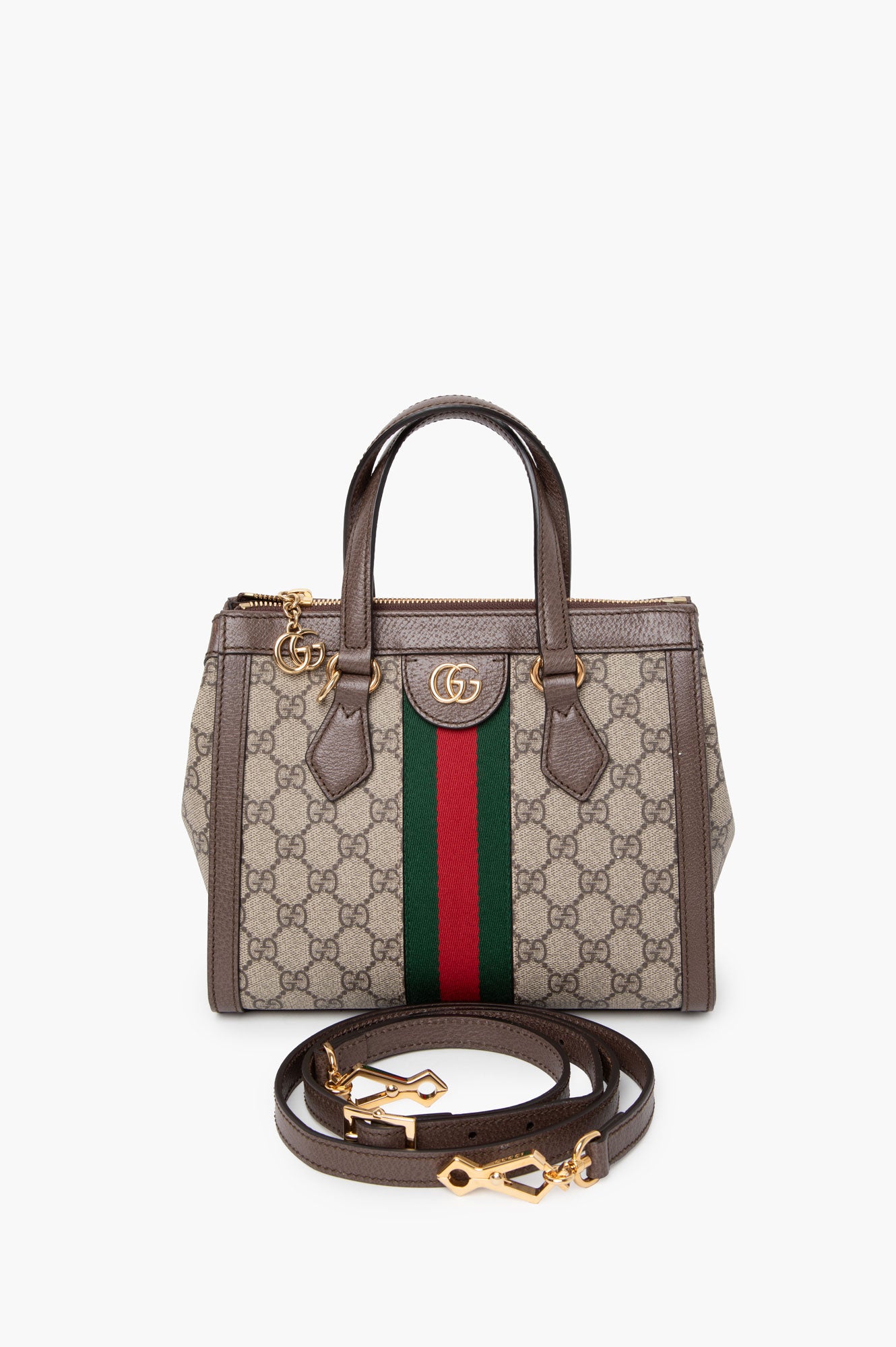 Gucci Small GG Supreme Ophidia Tote Bag