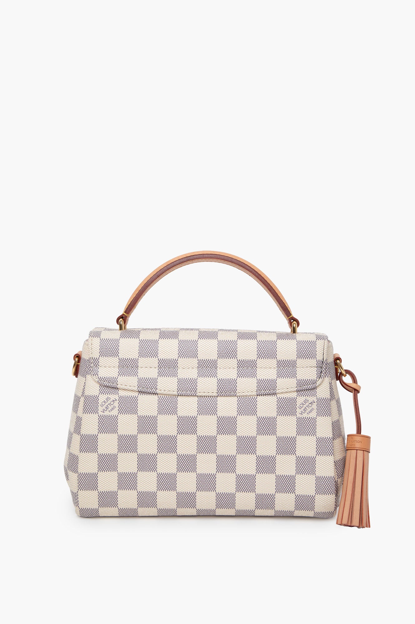 Louis Vuitton White Damier Azur Croisette Handbag