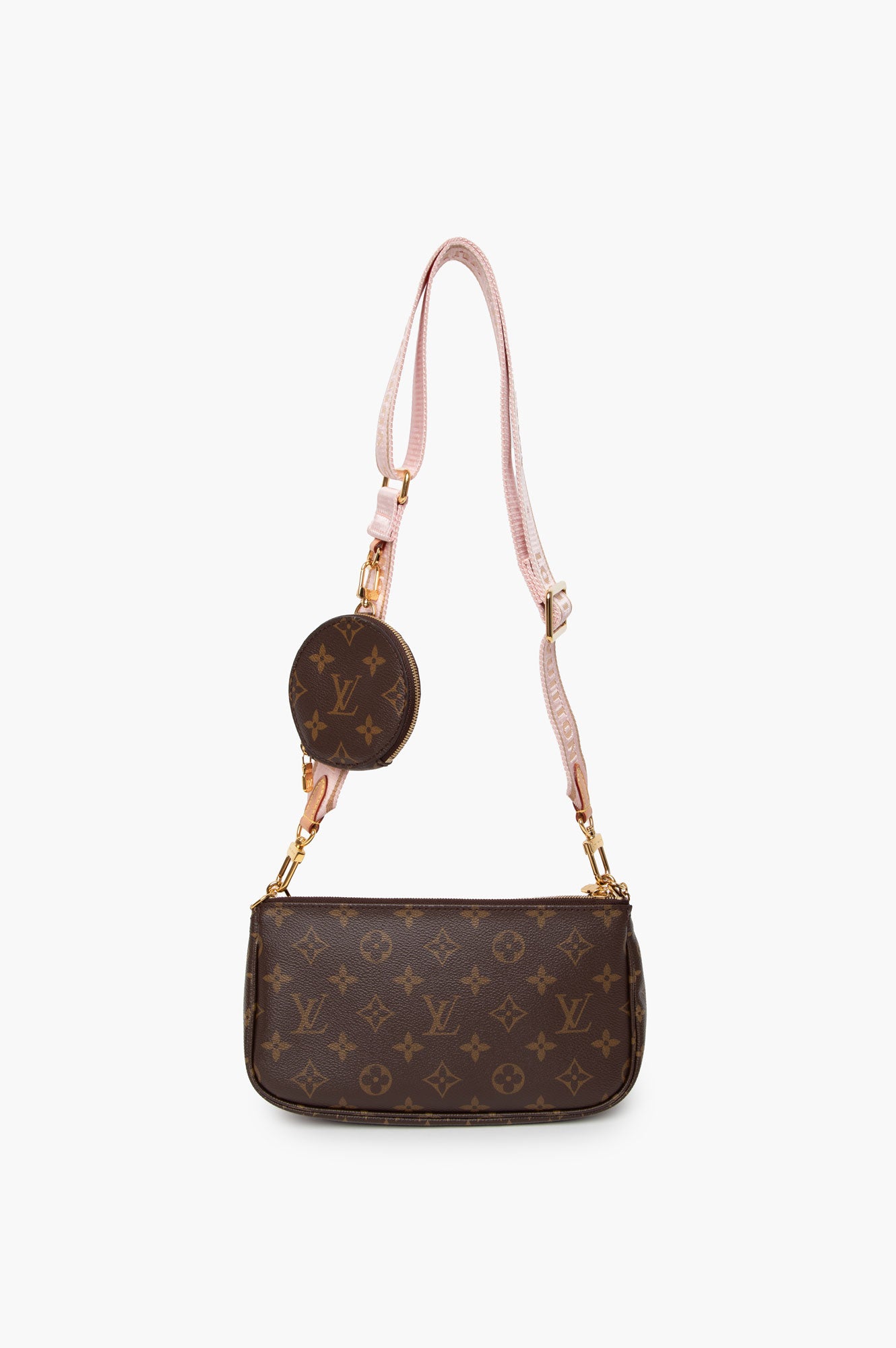 Louis Vuitton Multi Pochette Accessoires Monogram Rose Clair