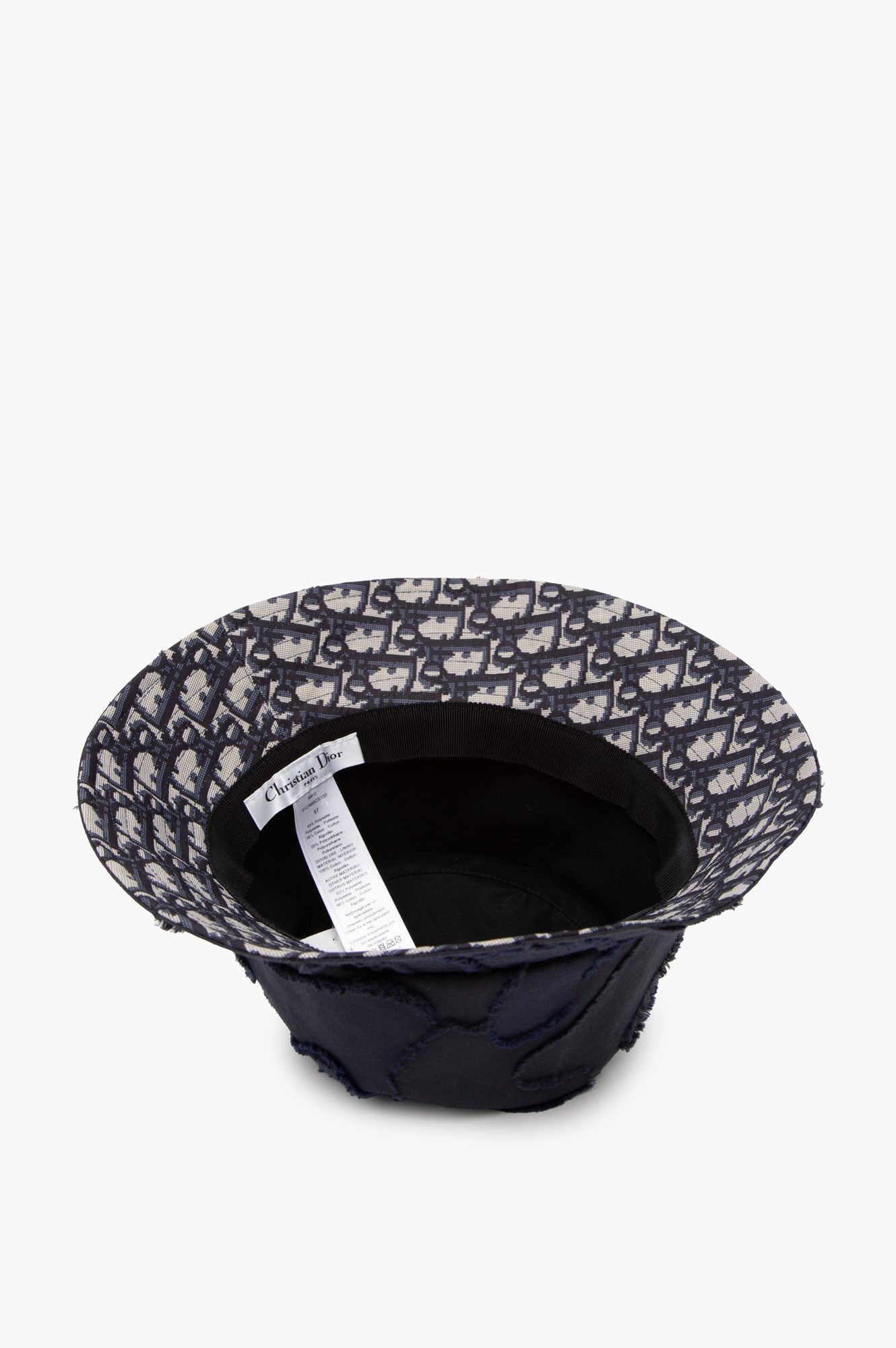 Christian Dior Navy Bucket Hat Size 57